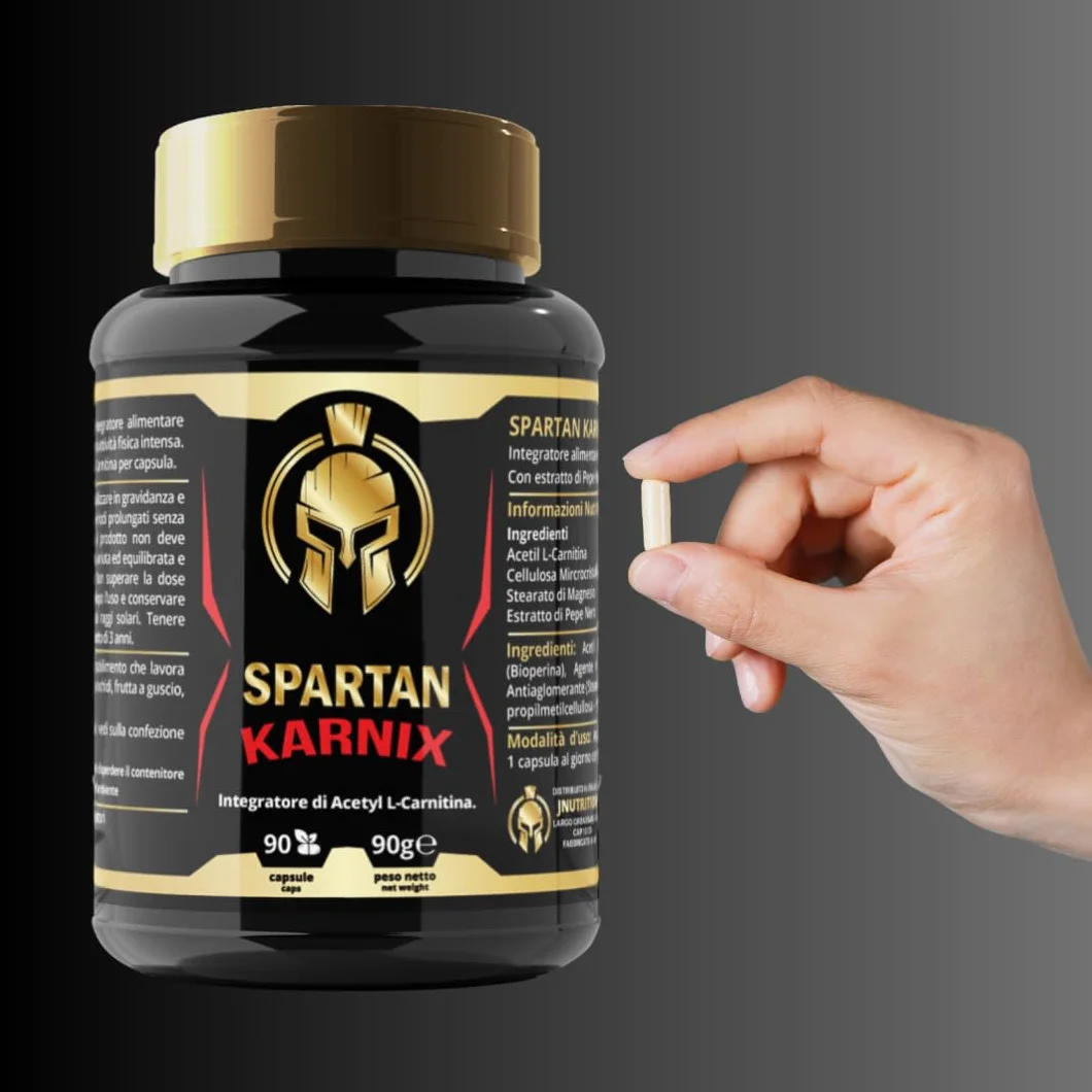 Karnix Acetil L-carnitina con capsula vegetale 1grammo di altissima qualità.