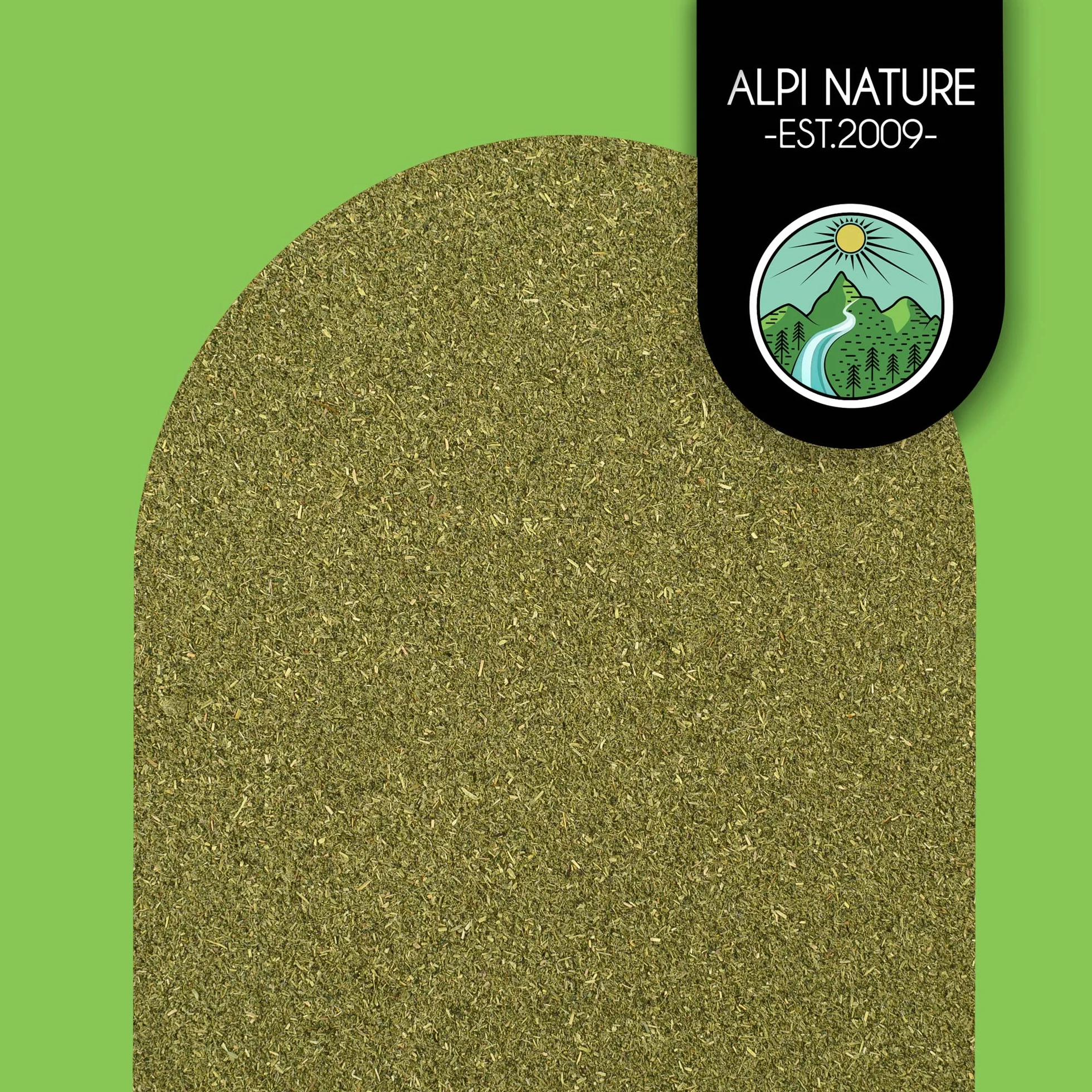 Alpi Nature Ortica Foglie in Polvere 250g, Foglie di Ortica Essiccate e Macinate, Urtica dioica