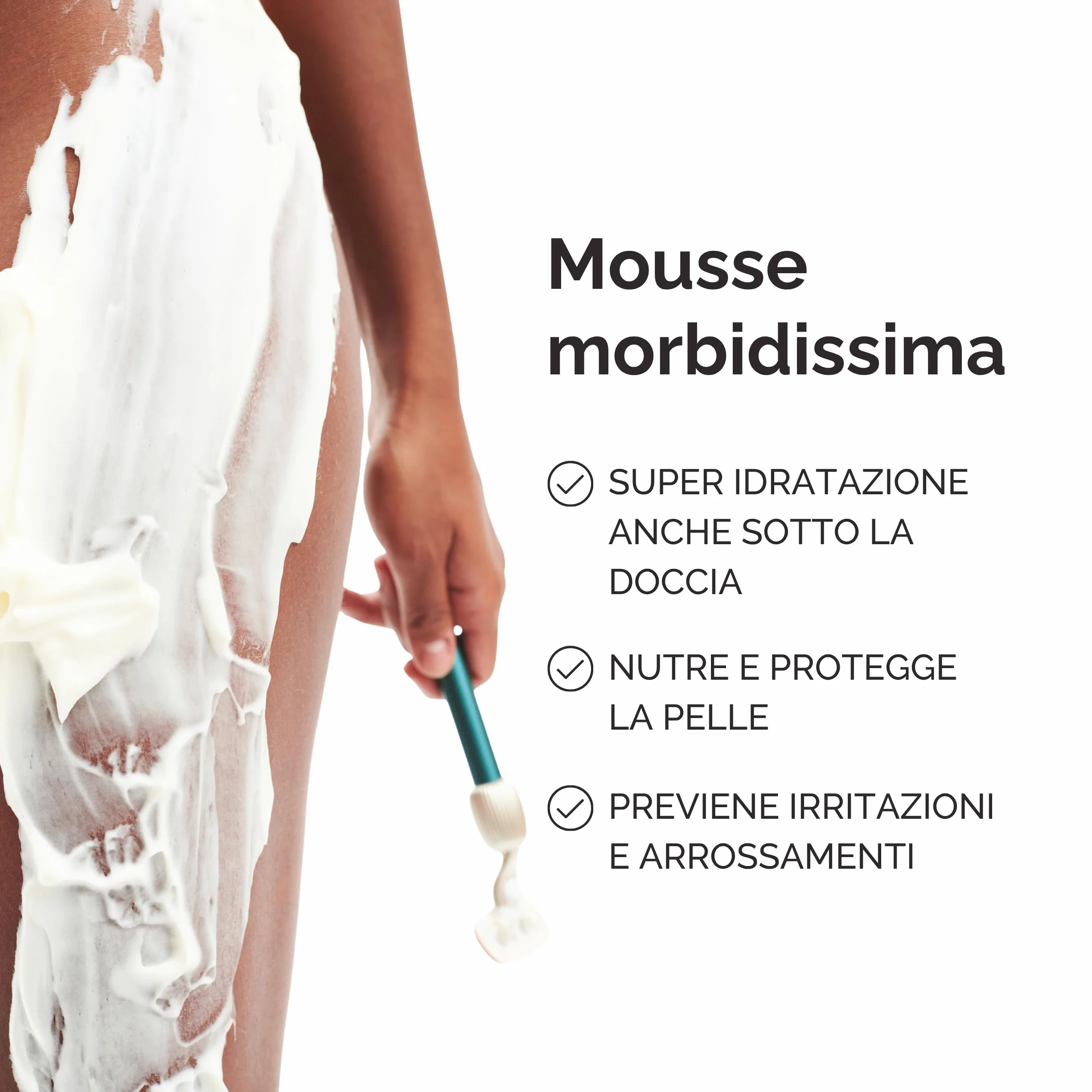 Fler Smooth Skin Set Rasoio Donna con Supporto, 2 Lamette di Ricambio, Crema 200ml