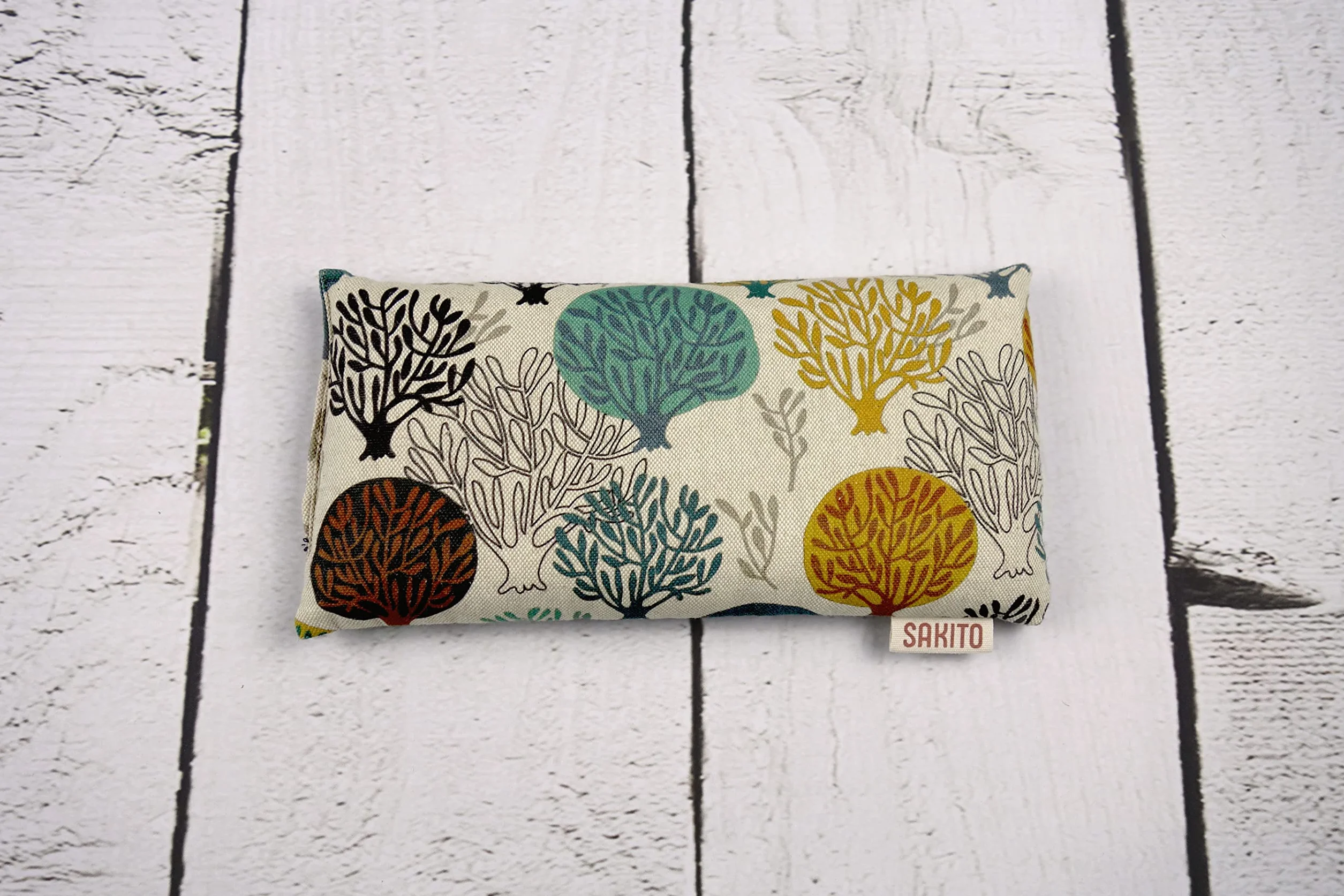 Cuscino Termico Microonde (25x12 cm) - Cuscino Riscaldabile Naturale per Dolori Mestruali - Utilizzo Caldo o Freddo - Elevata Ritenzione del Calore - Tessuto di Qualità - Profumo di Lavanda