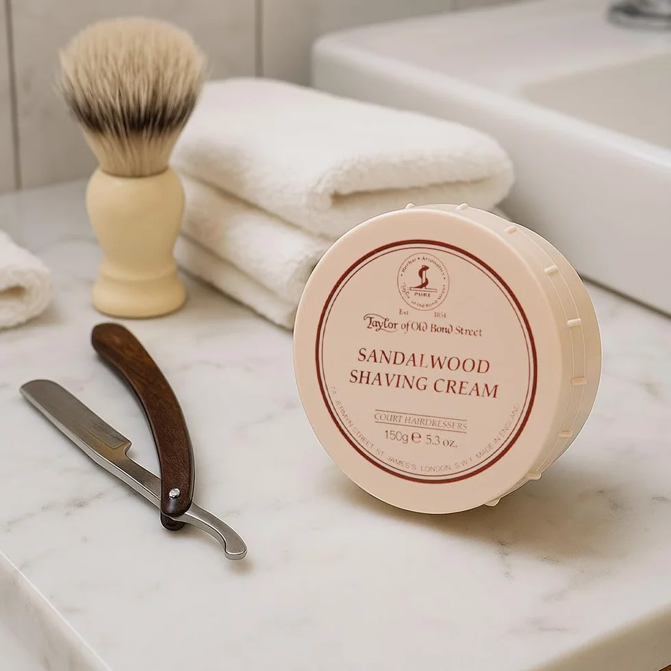 Taylor of Old Bond Street Sandalwood Schiuma da barba 150g