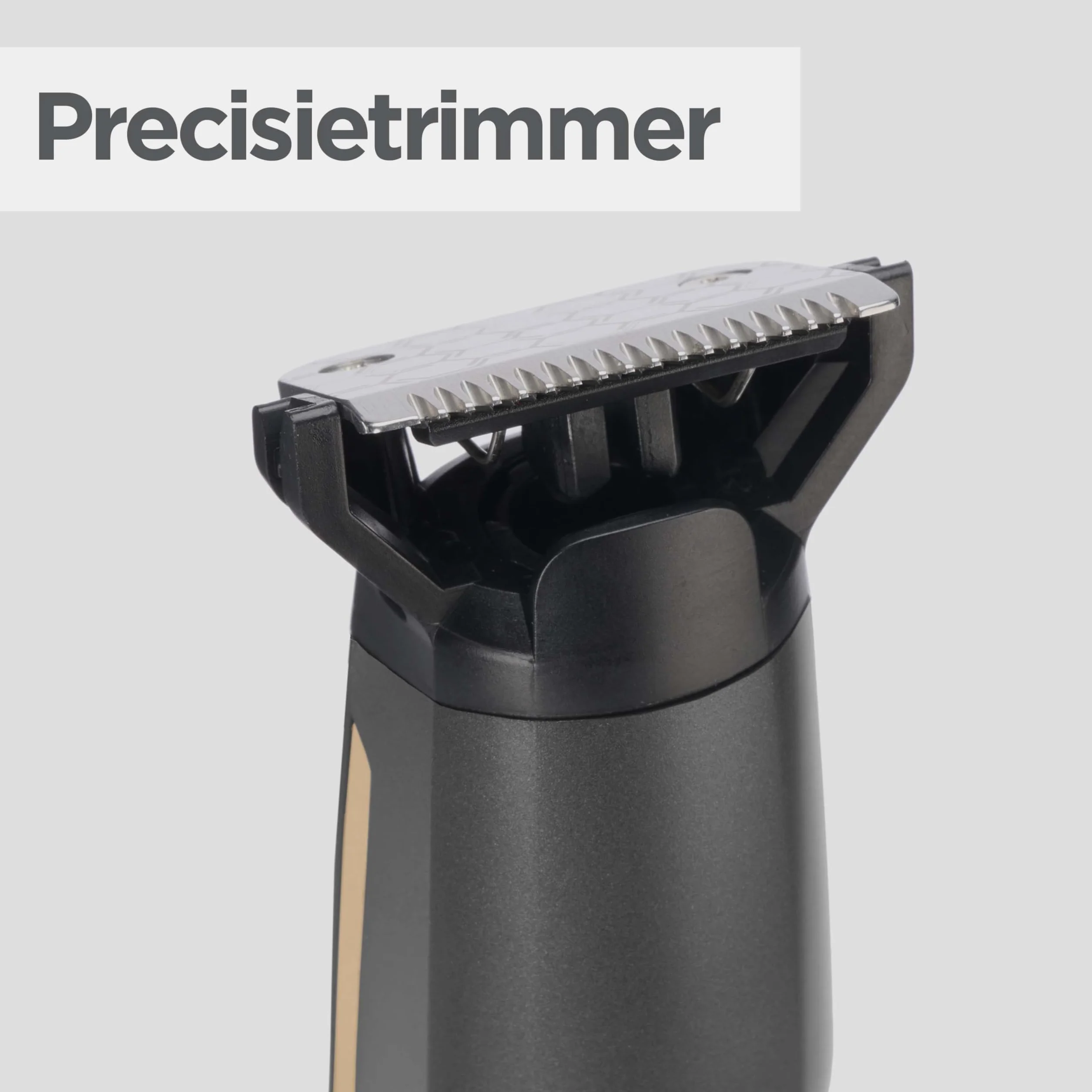BaByliss MT987E Multi-Trimmer Graphite Precision 12 in 1, Cordless, Testina di precisione, Testina corpo, Testina barba, Testina naso/orecchie, Testina rasatura