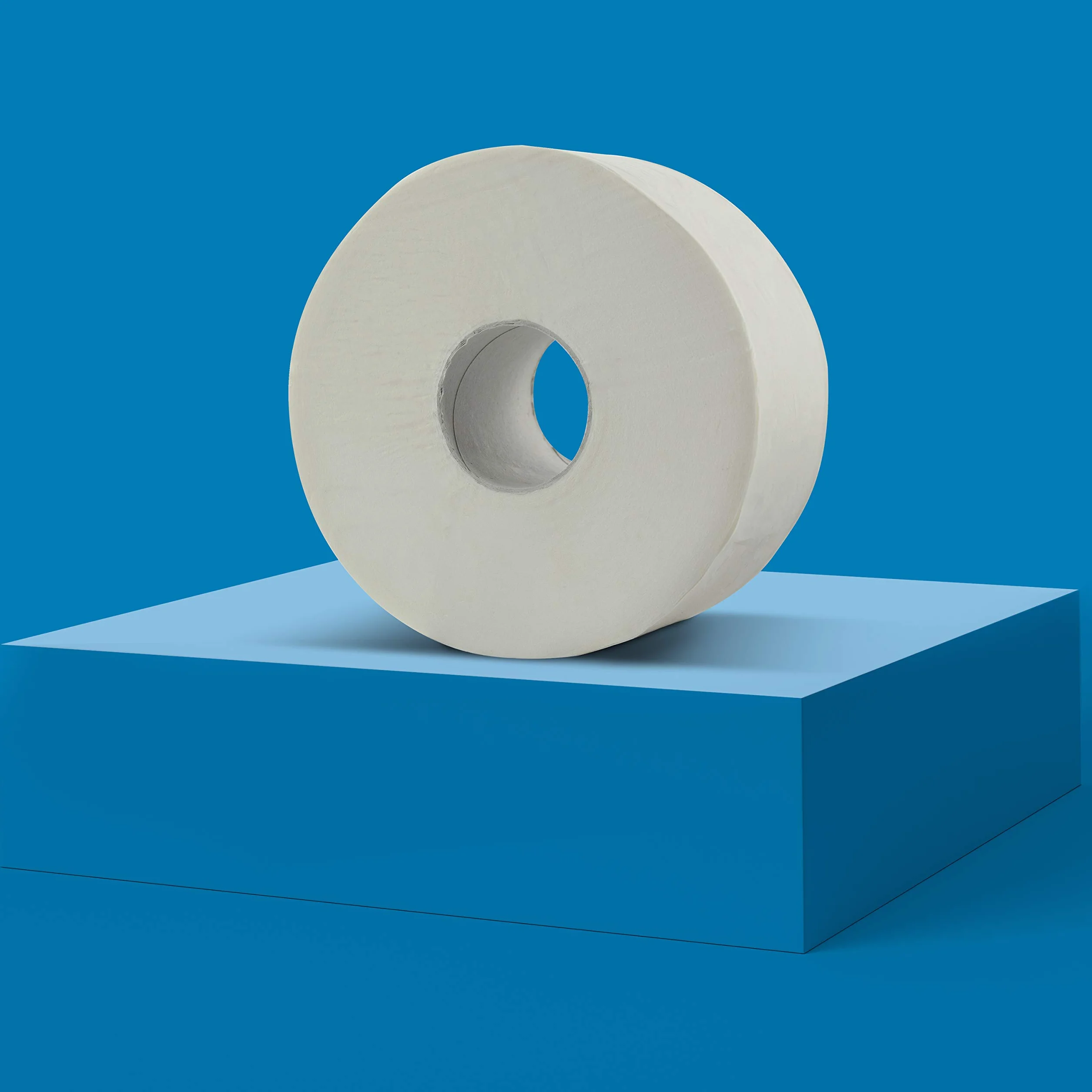 AmazonCommercial Carta Igienica Mini Jumbo Premium 2 Veli 12 Rotoli 557 Strappi per Rotolo 30,5cm x 9cm