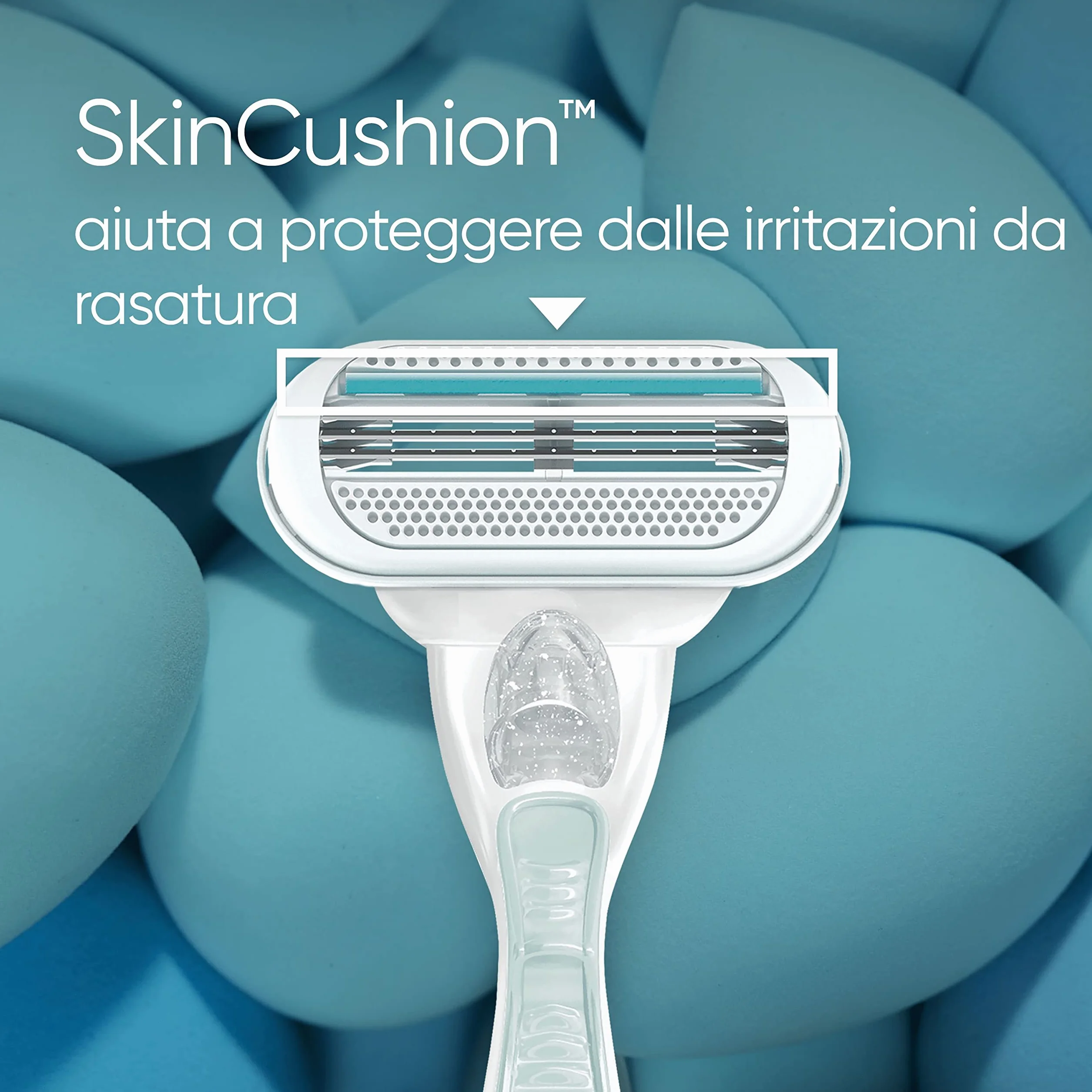 Gillette Venus Deluxe Smooth Sensitive Ricariche Rasoio Donna 4 sztuki