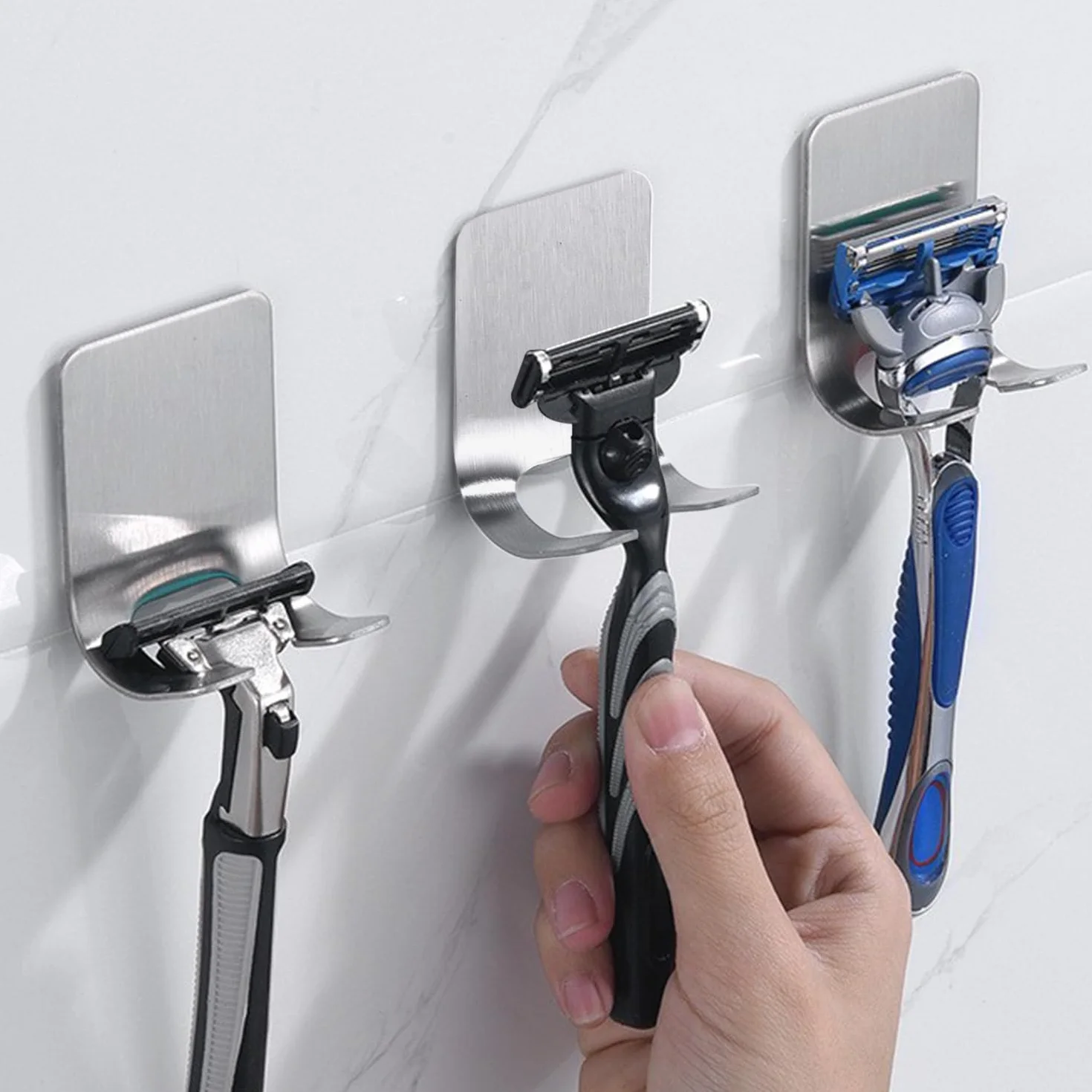 6 Rasoi, Ganci da Ricamo, Ganci per Bagno, Semplici Ganci in Metallo, Adatti per Camere da Letto, Soggiorno, Cucine.