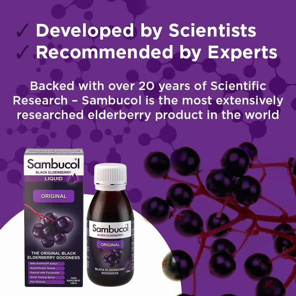 Sambucol Black Elderberry Original Liquid, 1 kg
