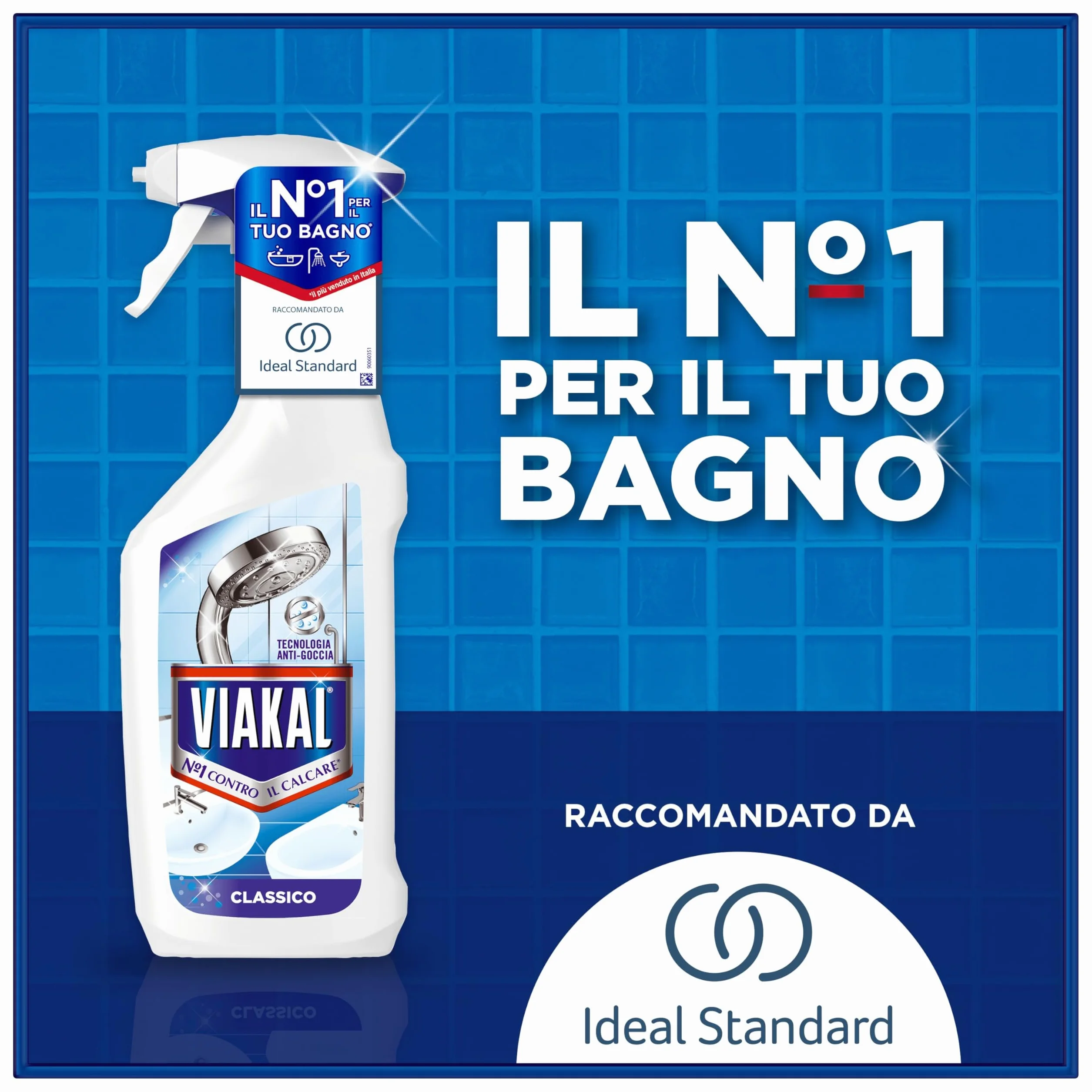 Viakal Classico Spray Anticalcare 100% Anti-gocce