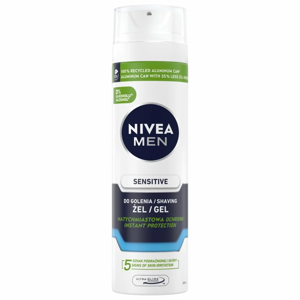 NIVEA MEN Sensitive Gel da barba lenitivo 200 ml