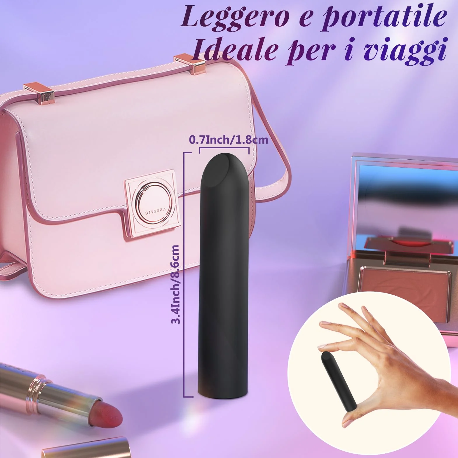 Vibratoreper Donna Professionale con APP 10 Modalità Sex Toys per Coppia Stimolatore Clitoride Femminile Mini Vibratori Punto G
