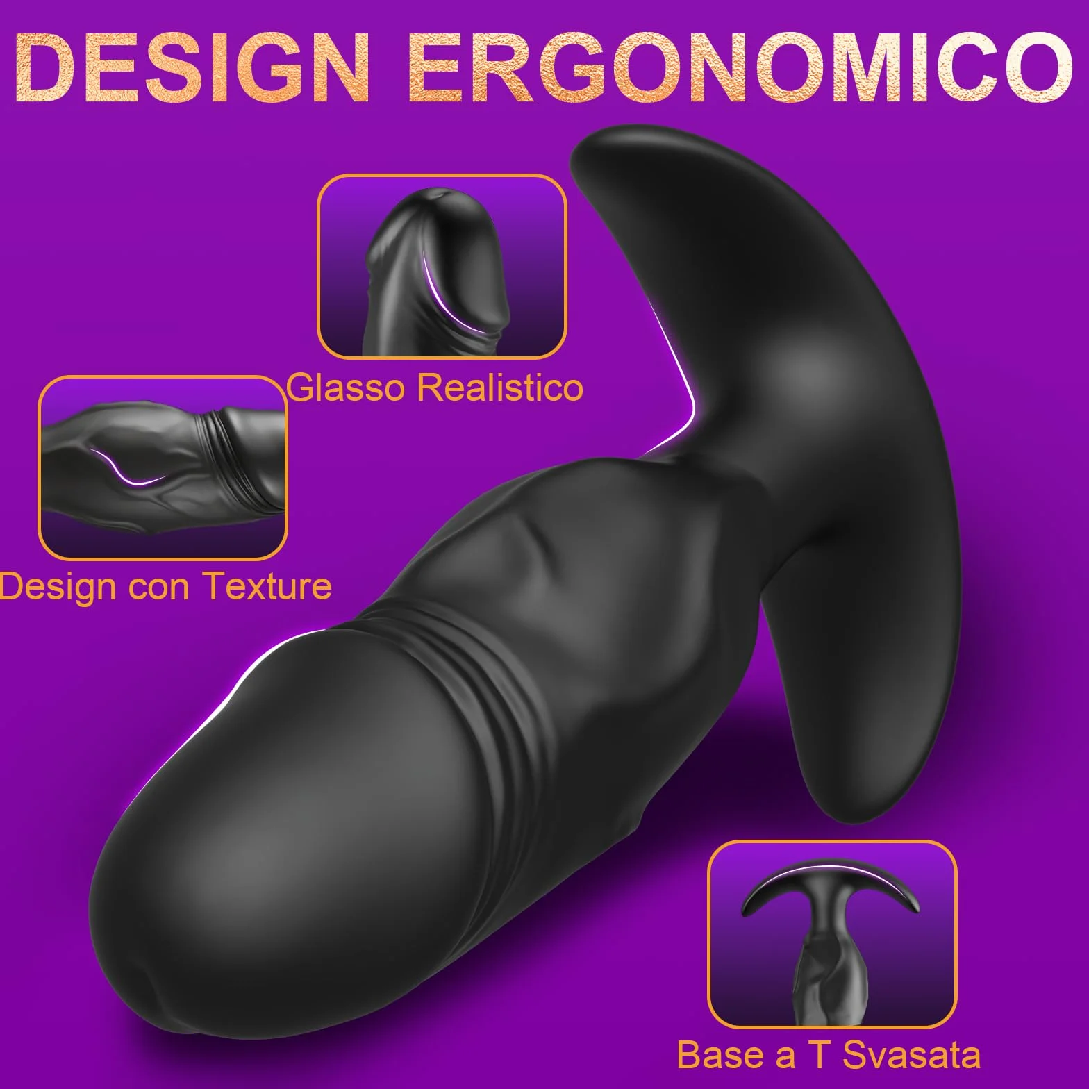 4PCS Plug Anale Dilatatore Donna Uomo Dildo Anale Dilatatore Sex toys Anal Plug Sexytoysys Donne Coppia Uomo Silicone Butt Plug Analesex Kit Anali Toys Sessuali Per Donne