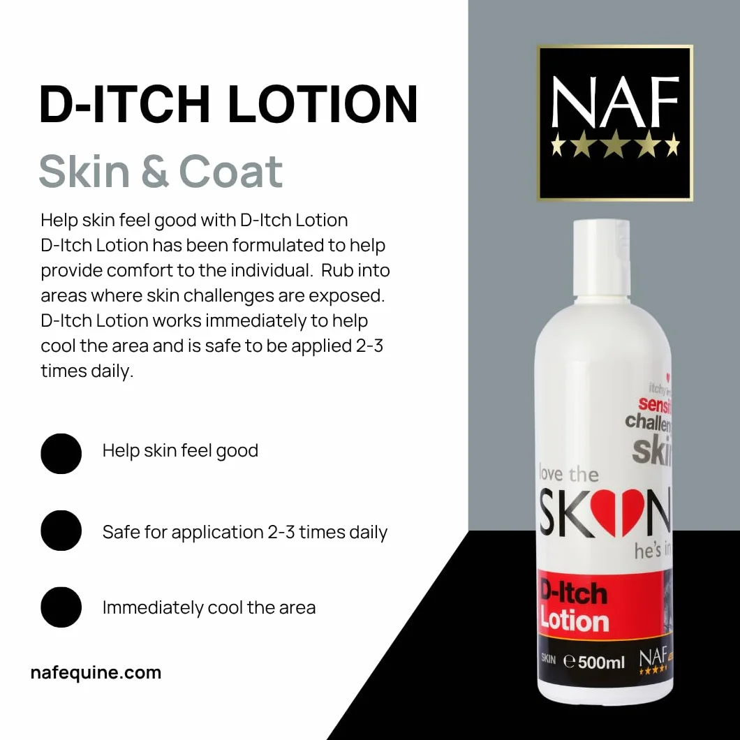 NAF Love the Skin he is in D-Itch Lotion