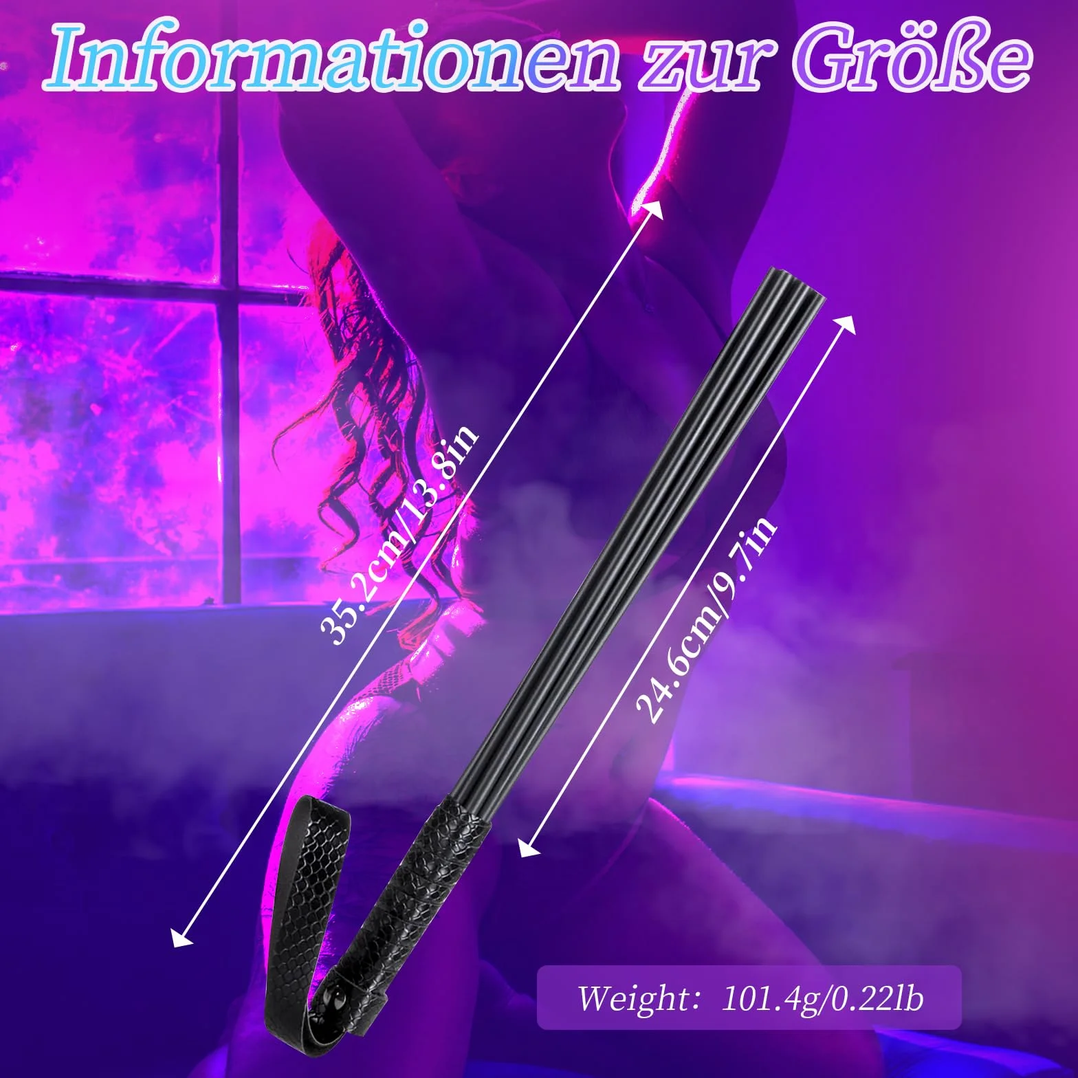 Frusta in Pelle Bondage Flogger per Adulti Sesso BDSM