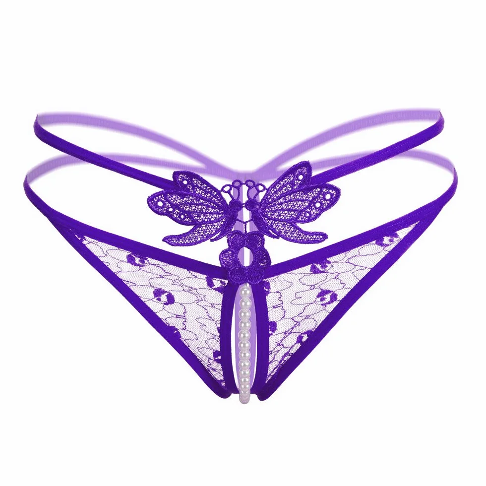 Slip Donna con Buco Thin Thongs String Lace Hollow Super Underwear Sexy