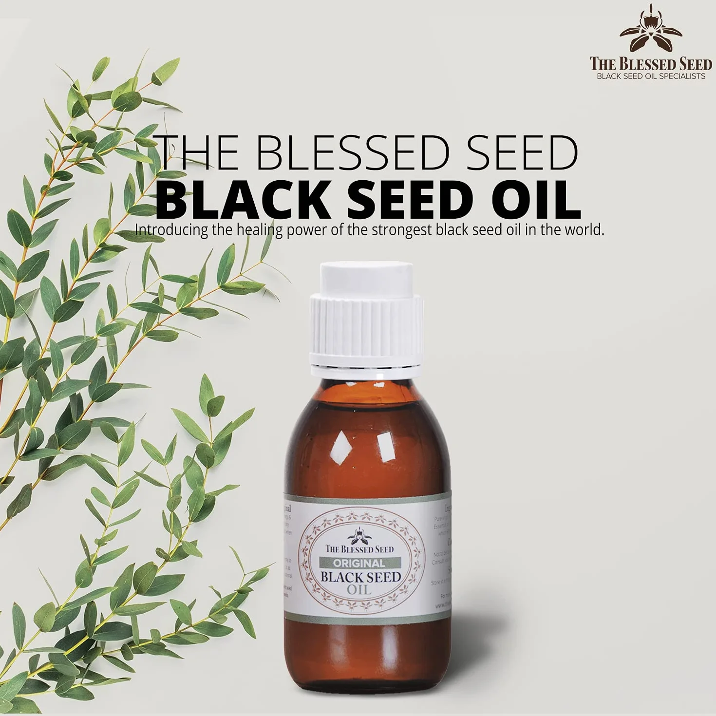 Original Strength Black Seed Oil 100ml Cold Pressed 100% Pure