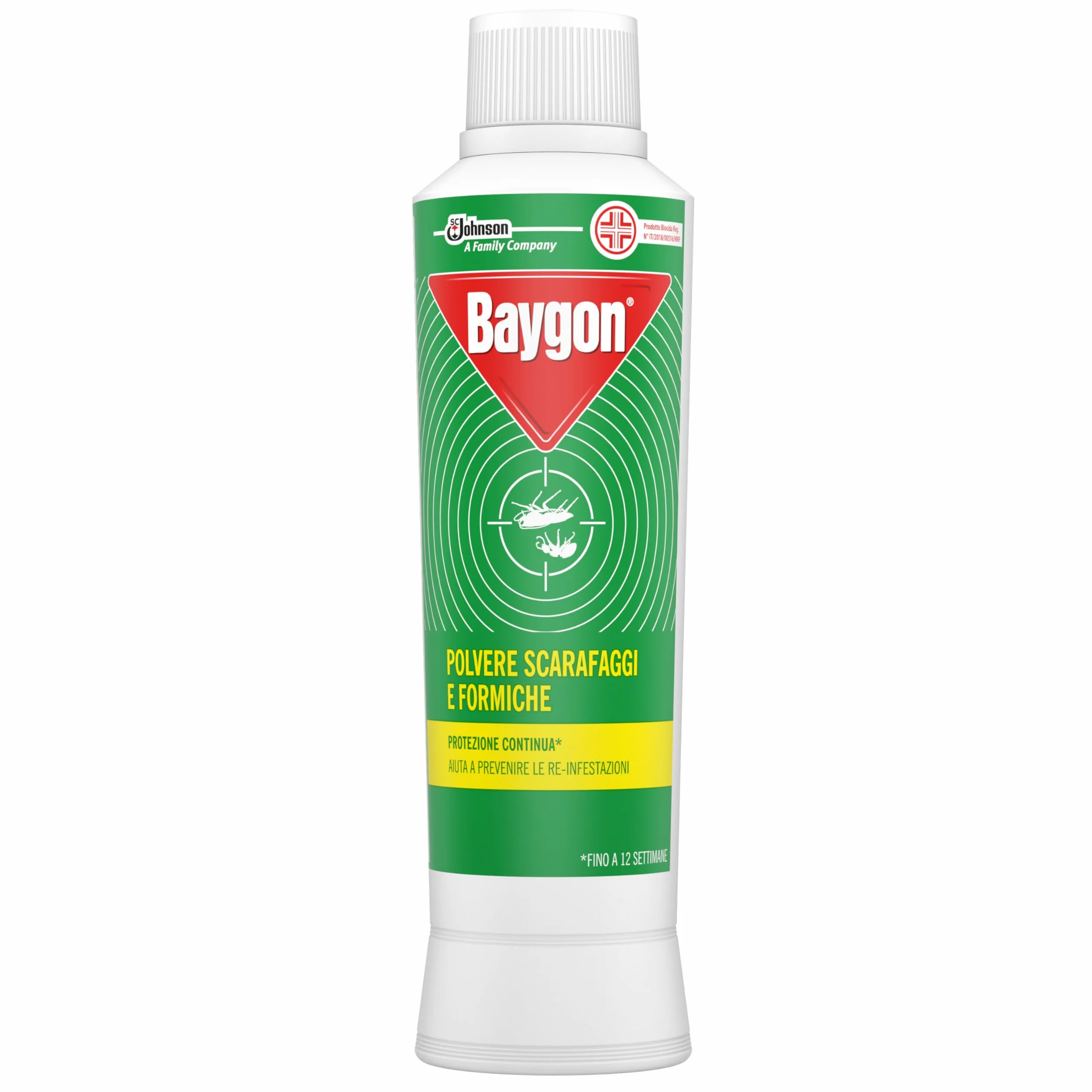 Insetticida Baygon Polvere Scarafaggi/Formiche Gr. 250