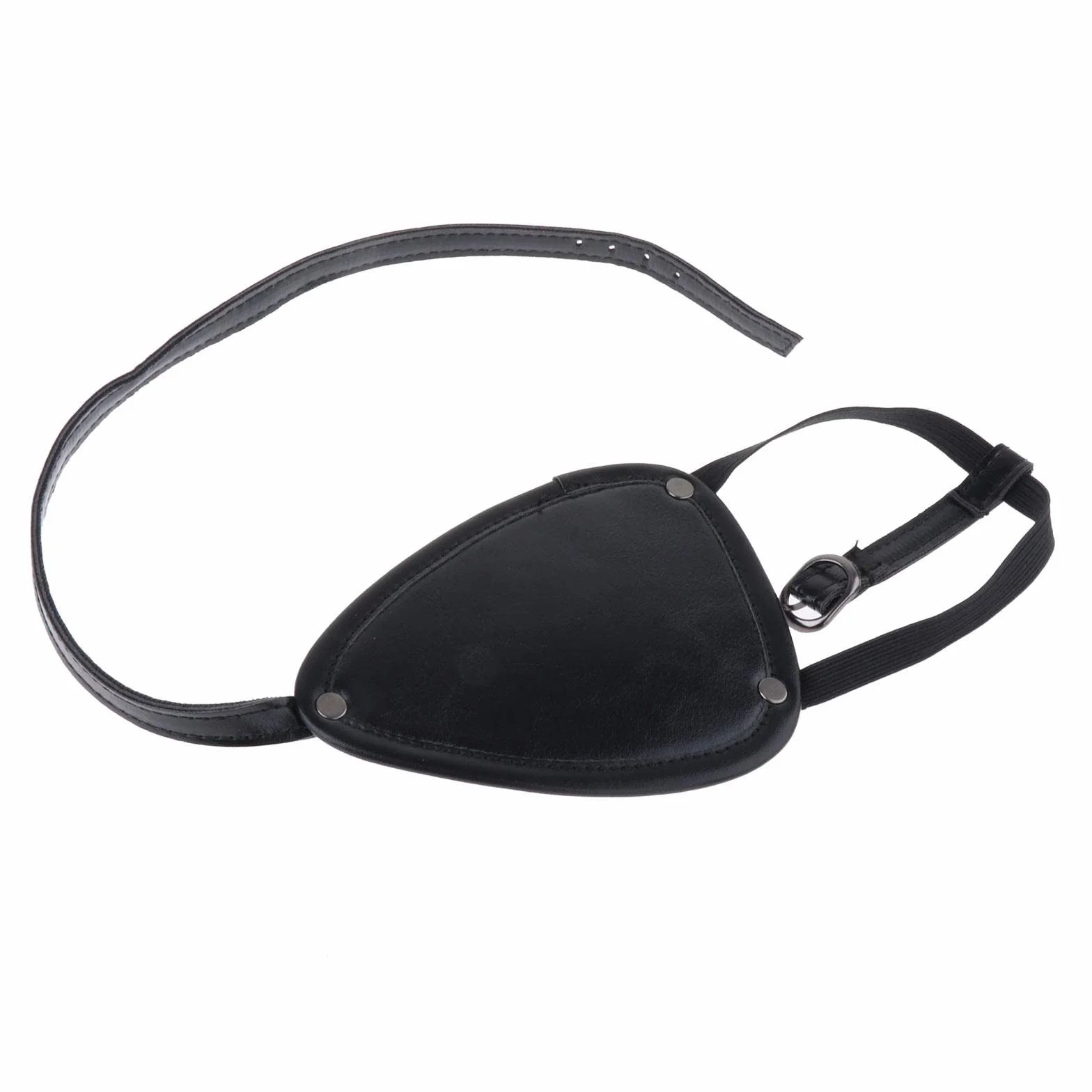 Benda per occhi da pirata regolabile 13x10 cm per cosplay adulti