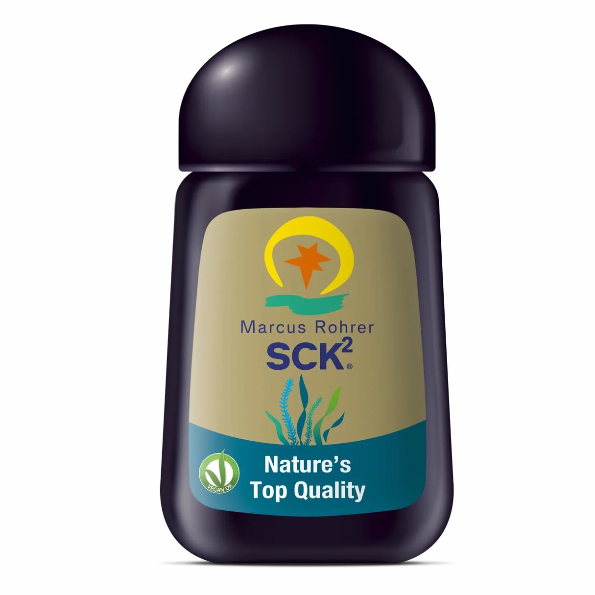 MARCUS ROHRER SCK2 Integratore Alimentare Spirulina Clorella Kombu Klamath 60 Compresse