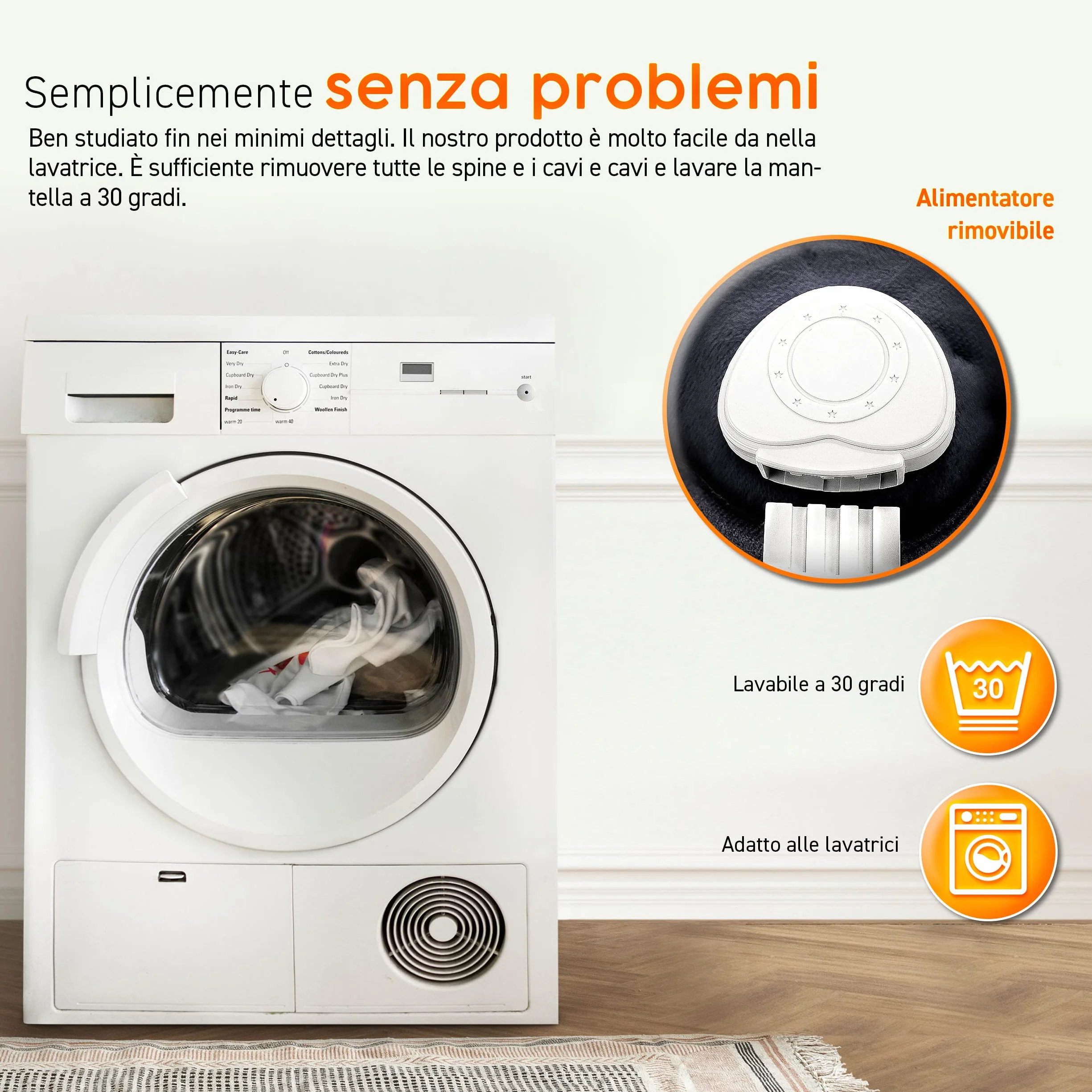 sinnlein Termoforo Elettrico per Cervicale e Spalle | Cuscinetto Riscaldante con 3 Impostazioni di Temperatura e Spegnimento Automatico | Cuscino Riscaldante con Spegnimento Automatico e 100W (Grigio)