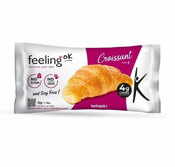 FEELING OK CORNETTO START 50G - 10 PEZZI IDEALE PER DIETE LOWCARB - NT INTEGRATORI, alla Vaniglia