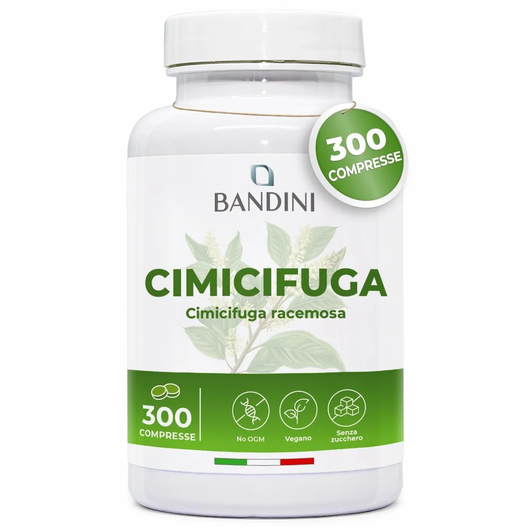 Bandini Cimicifuga 300 compresse 300 mg per dose giornaliera Cimicifuga racemosa