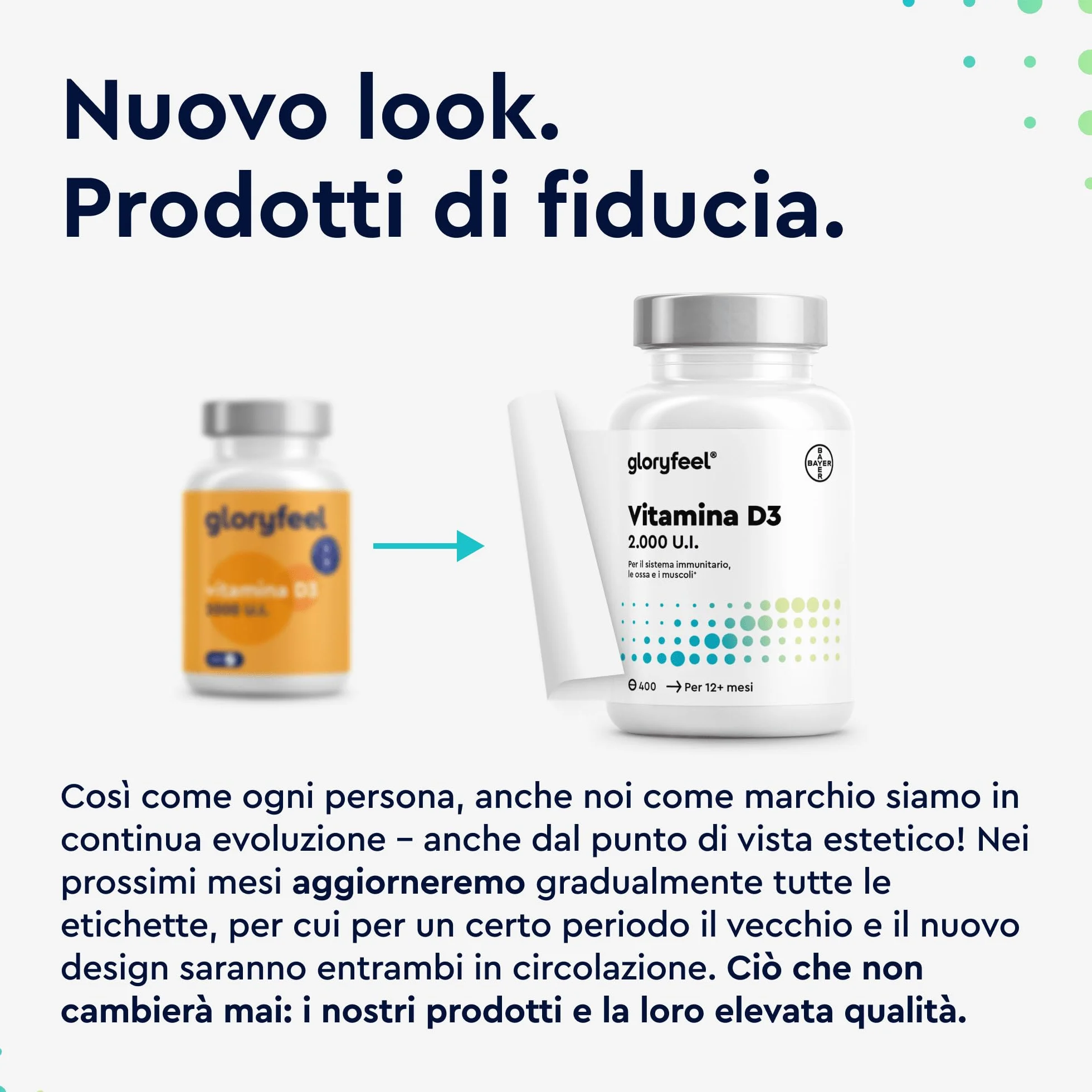 Vitamina D 2000UI (50mcg) 400 Compresse, Colecalciferolo Integratore per Ossa, Denti, Muscoli, Sistema Immunitario