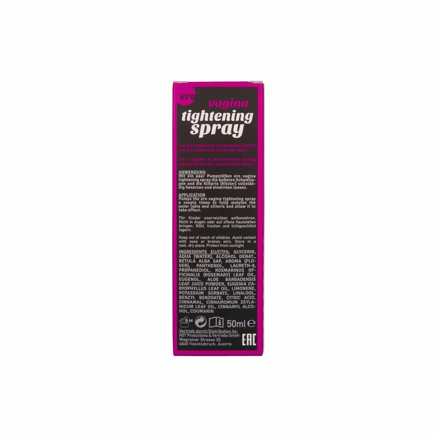 Ero Vagina Tightening Xxs Spray 50 ml