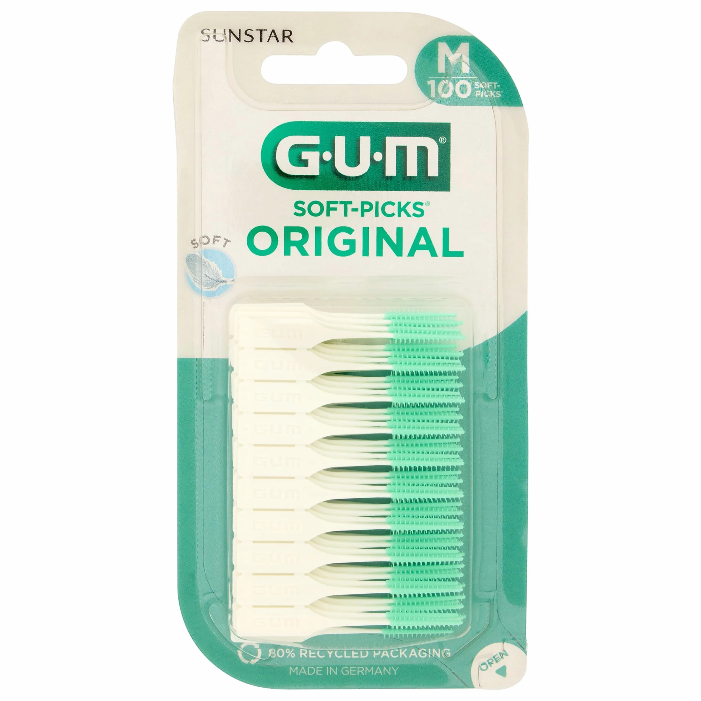 GUM Soft-Picks Original Medium 100 Unità
