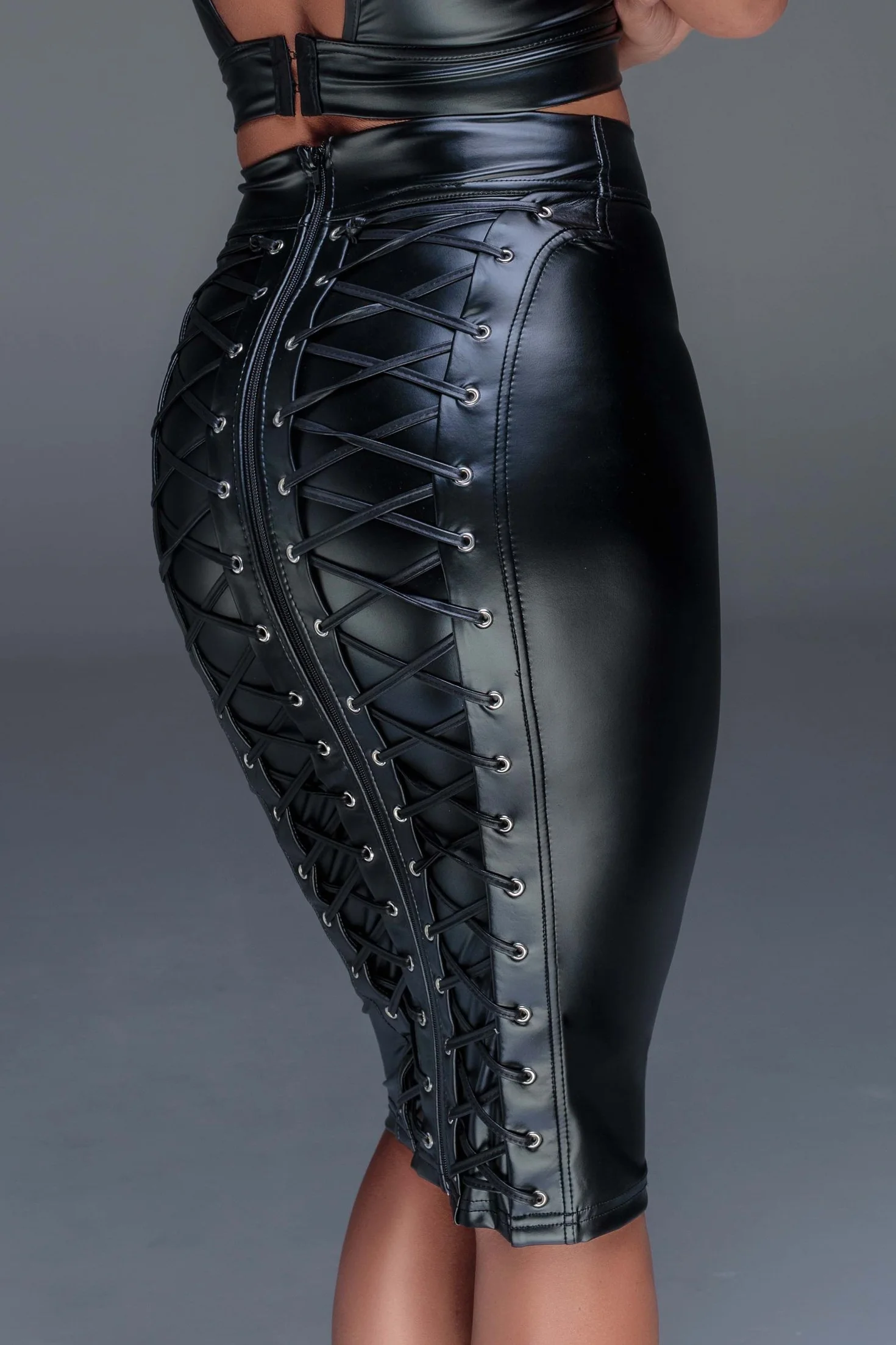 Noir Handmade Gonna Matita Donna