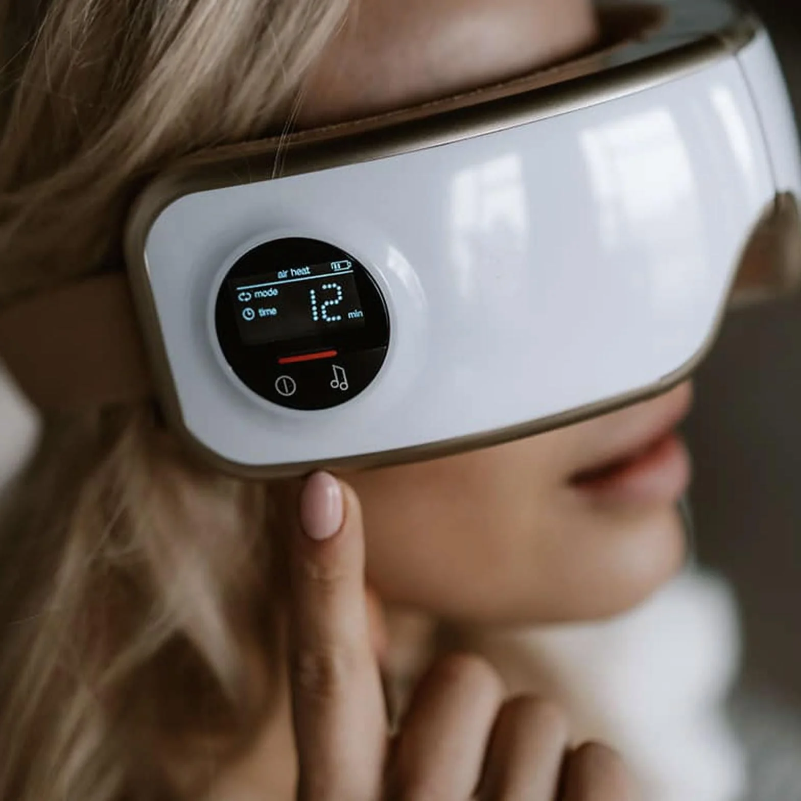 Medivon Horizon PRO Massaggiatore per occhi con calore compressione e musica