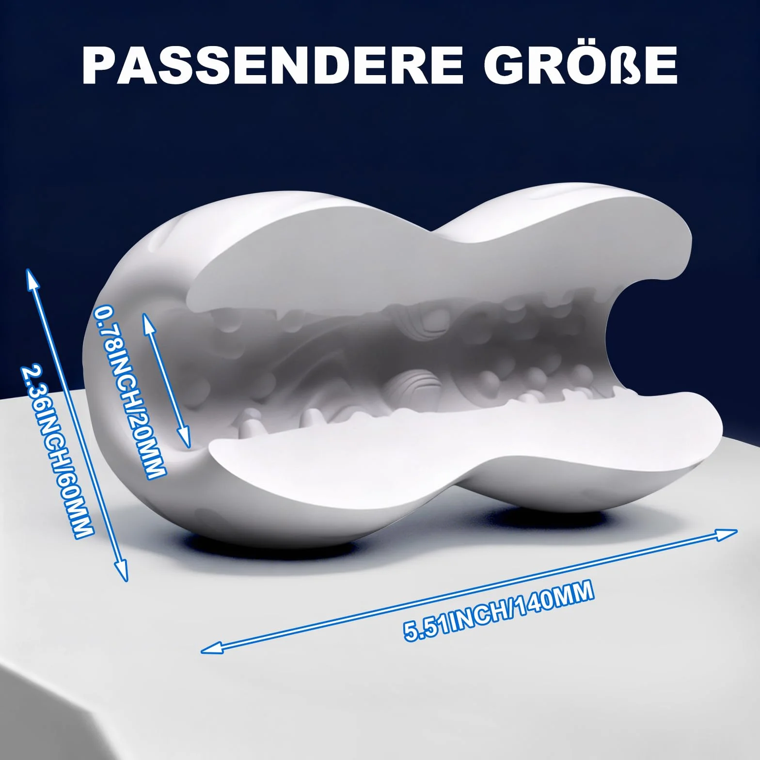 Masturbatore Uomo - Masturbatori Maschili Ultra Elastico Toy con 3D Vagina Finta, Pompino Giocattoli Sessuali, Manuale Objet per Uomini, Masturbatore per Pene Sexytoys Uomo Pocket Pussy