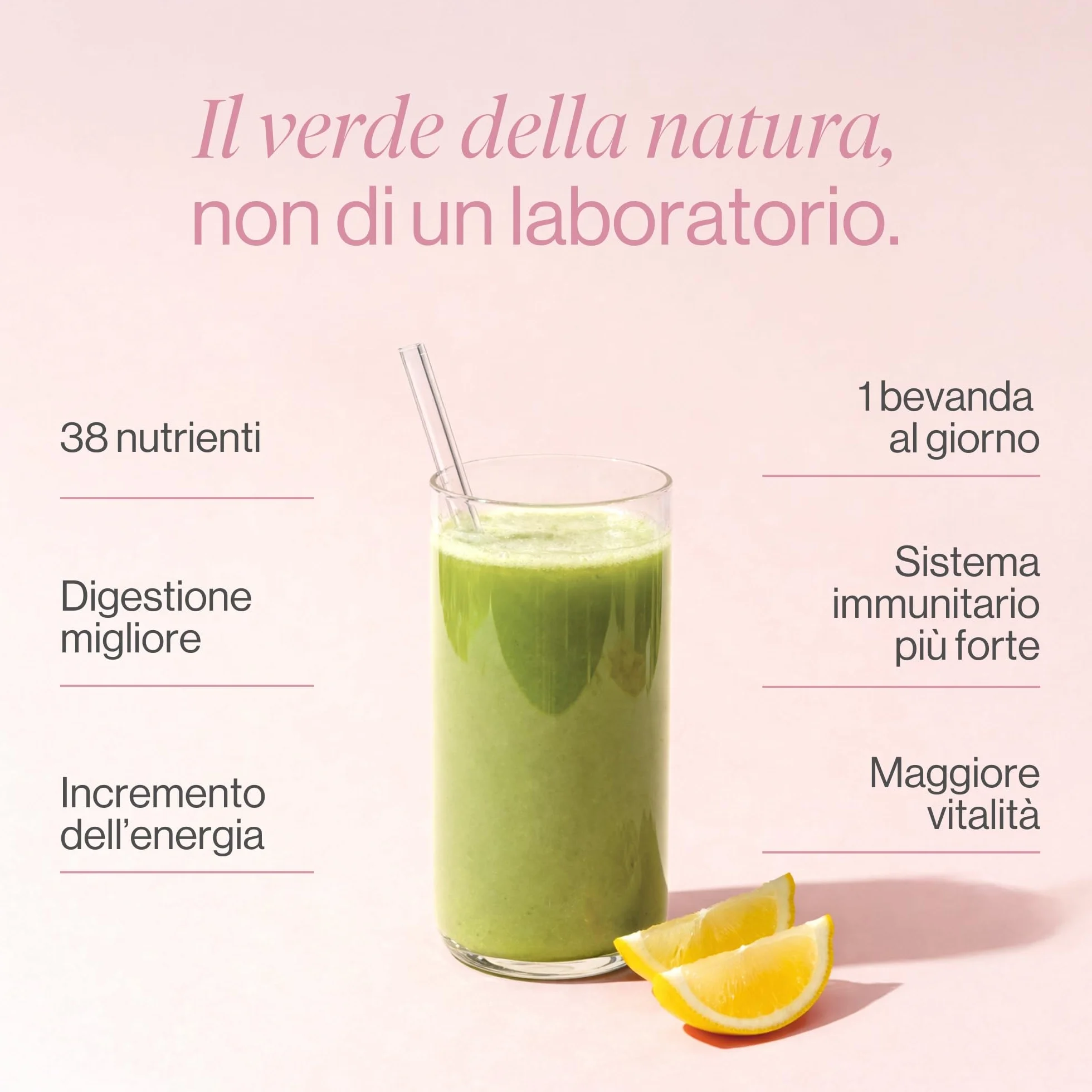 Super Greens Power con Guaranà, Inulina e Tè Verde - Gusto Limone - Bevanda Supergreen in Polvere con Radice di Cicoria, Carciofo, Colina e Vitamine - 160 g - TummyTox