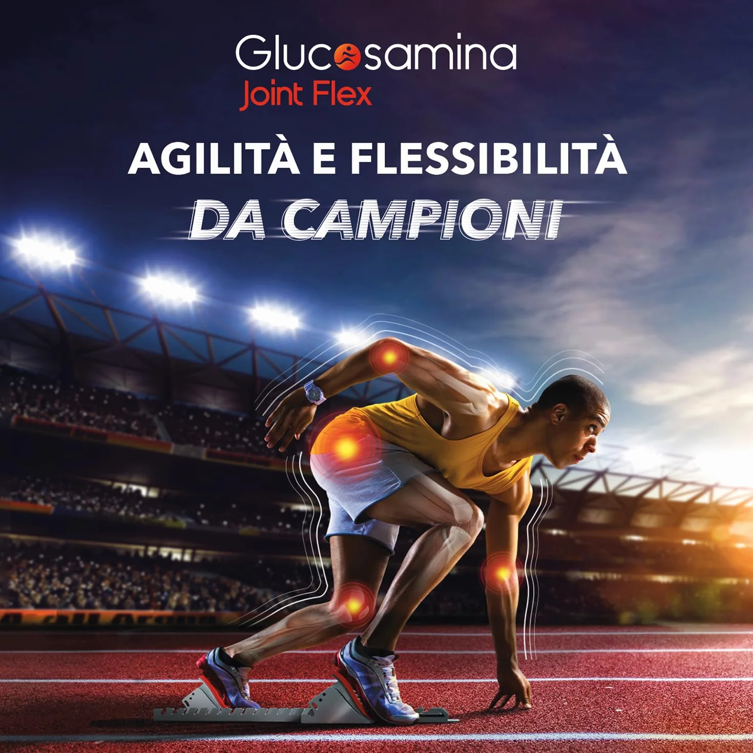 Plus, 60 compresse con Glucosamina, Condroitina, Artiglio del Diavolo e MSM, per il benessere delle articolazioni