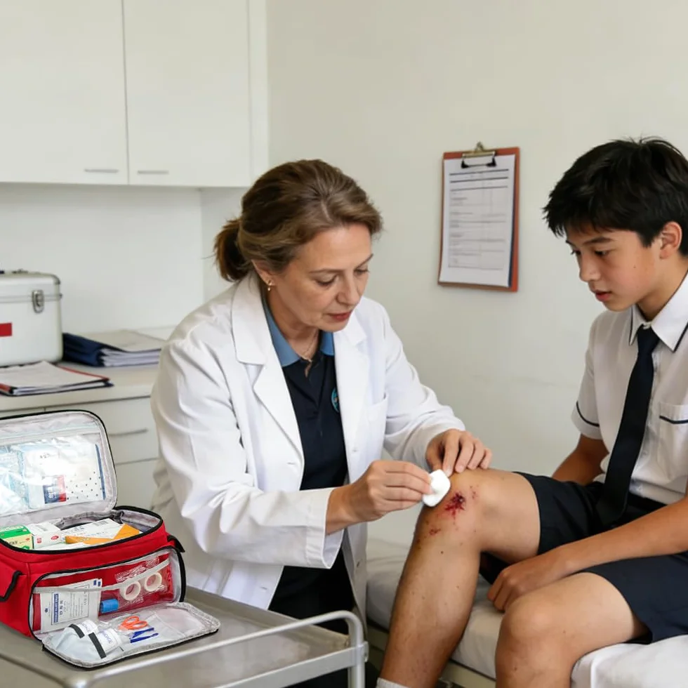 Borsa Pronto Soccorso Grande Capacità Impermeabile Porta Medicine da Viaggio Portatile Kit