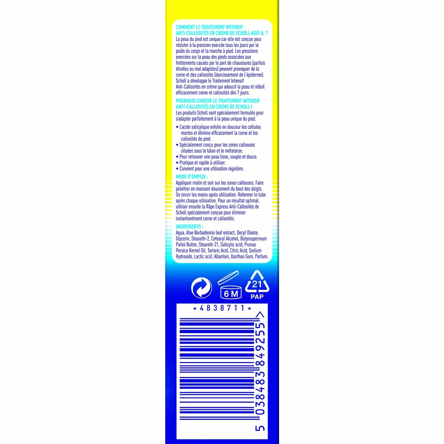 Creme Anti Callosités 75ml