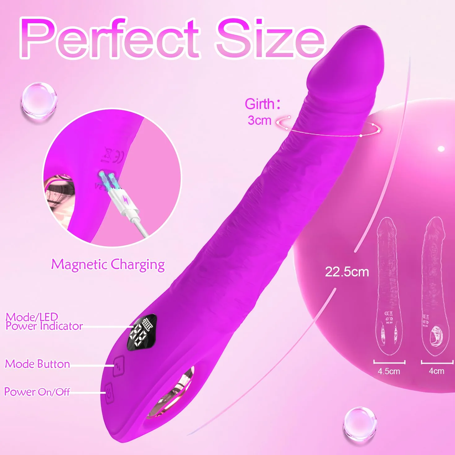 Vibratoreper Donna Professionale Wireless Punto G Squirting Sexytoysys Coppia Ovetto Vibrante Telecomando Sex Toys Vibratore per Uomo Sex Toy Vibratoriper Donne Dildo Realistico 8 Modalità, A26020706
