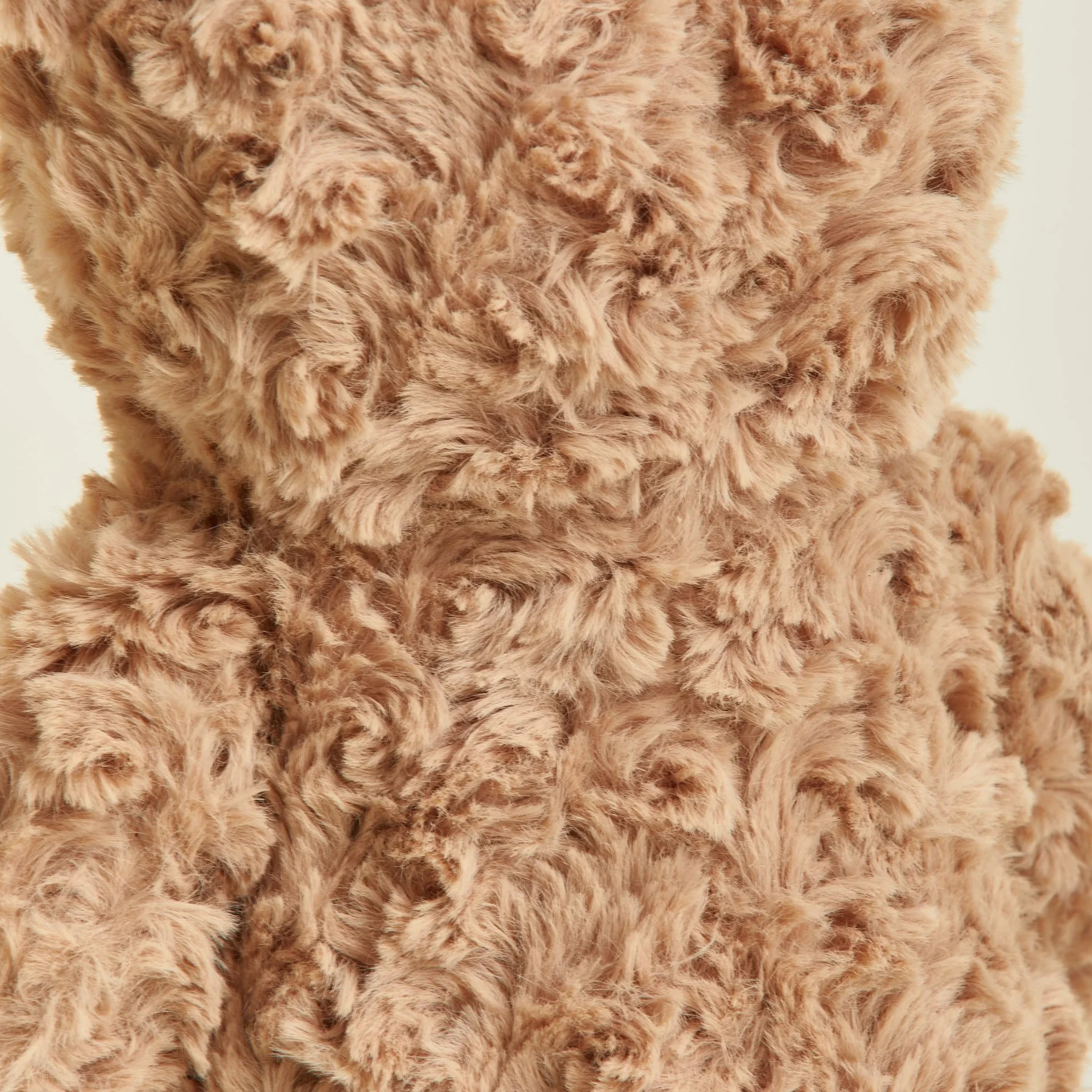 Warmies Peluche Orsetto Riccio Marrone Pesato Utilizzabile nel Microonde con Profumo di Lavanda Francese, Borsa di Grano Caldo o Freddo per un fresco relax e un caldo sollievo
