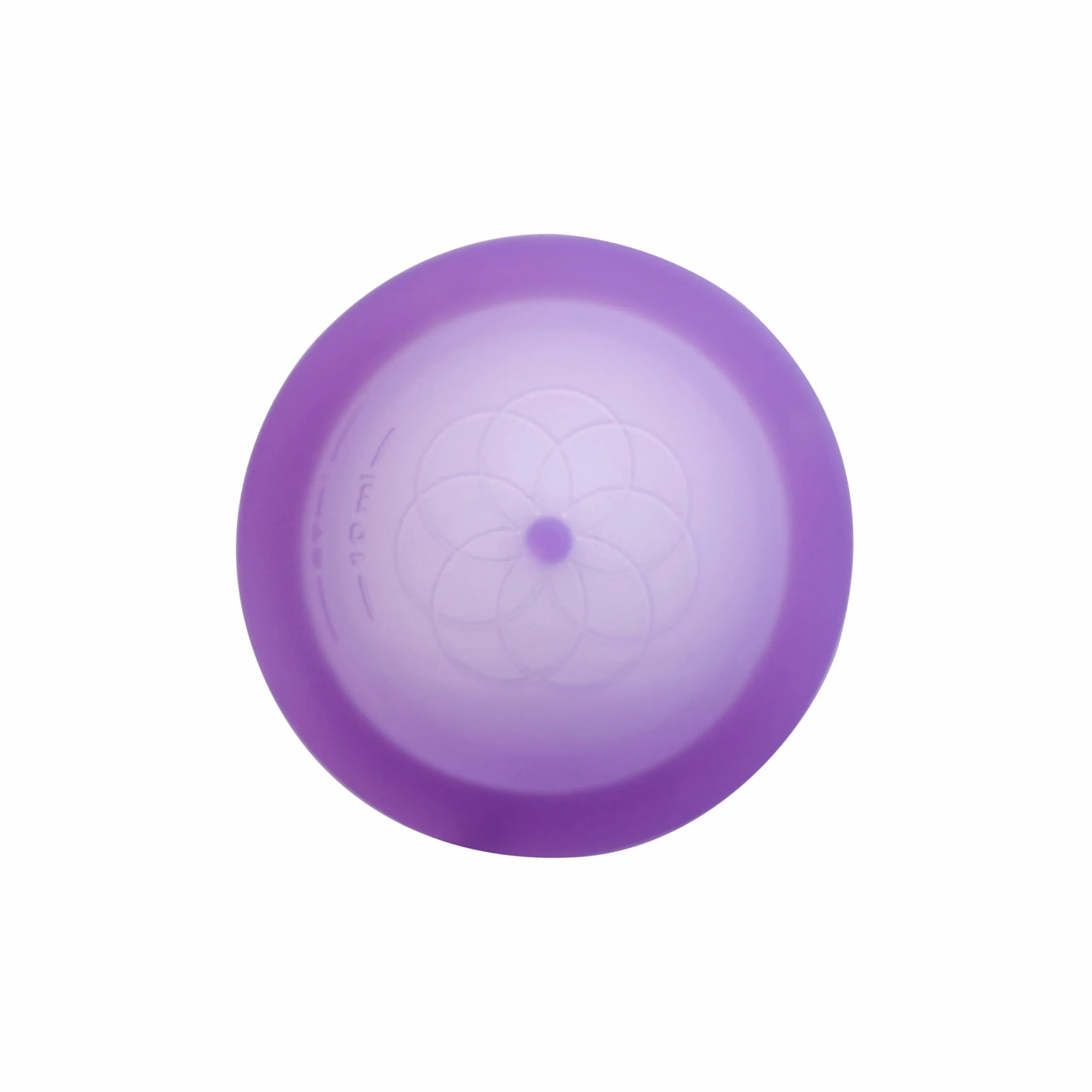 CROING 𝗖𝗼𝗽𝗽𝗲𝘁𝘁𝗮 𝗠𝗲𝘀𝘁𝗿𝘂𝗮𝗹𝗲 Coppetta Mestruale 2 Pezzi (Viola)
