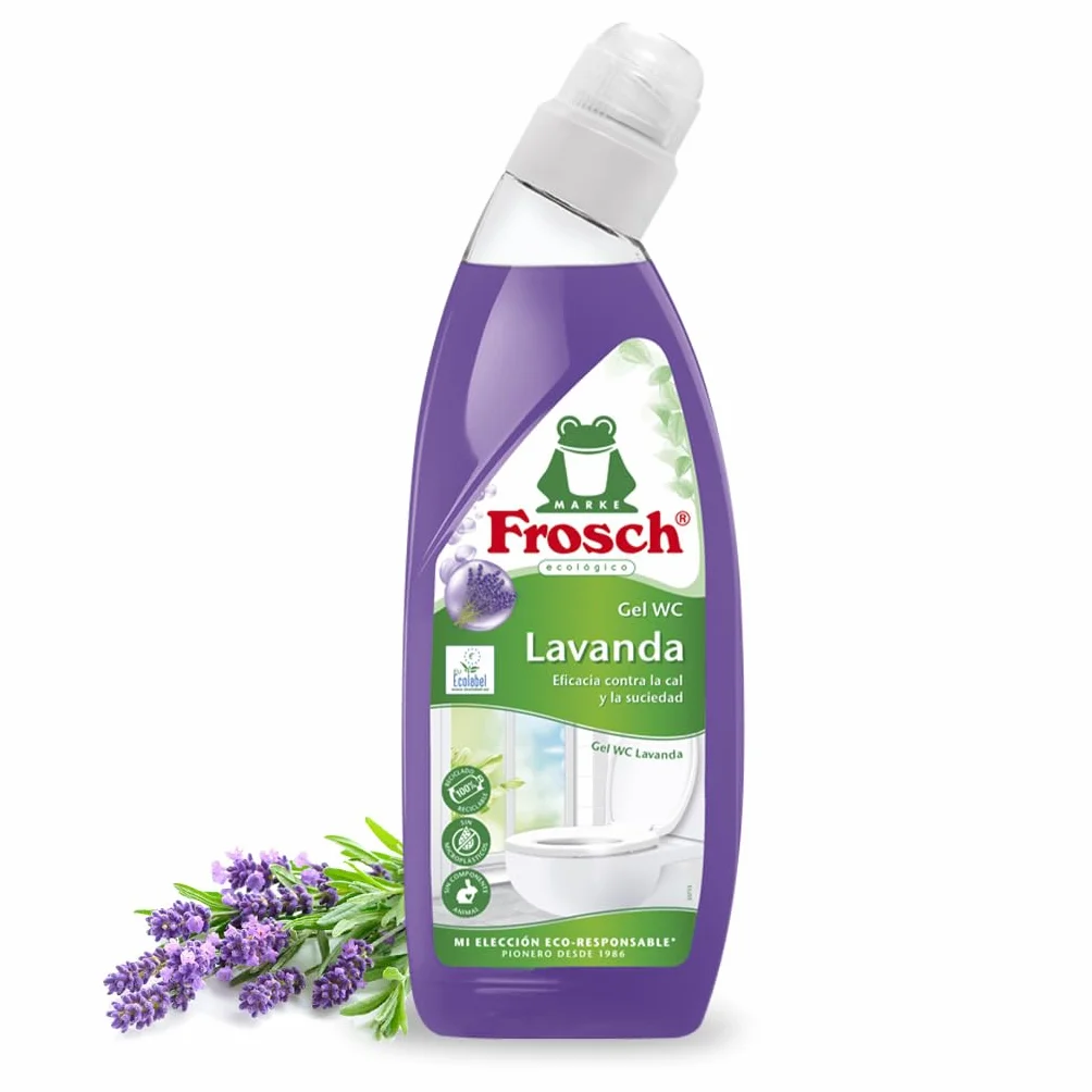 Frosch Gel WC Ecológico Limpiador de Cal y Residuos 750 ml