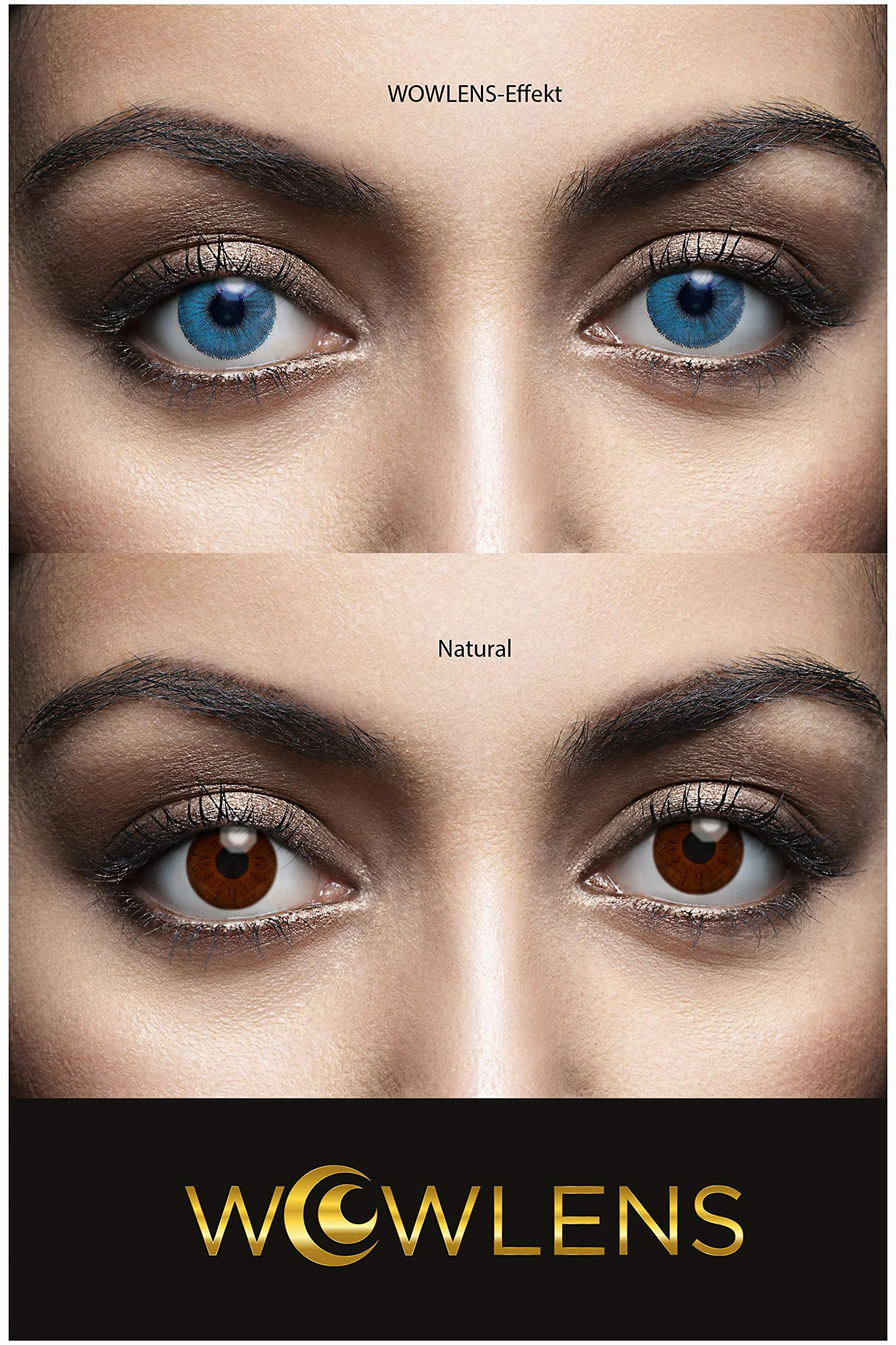 Lenti a Contatto Colorate Blu DUBAI SAPPHIRE DIA 14.0 0.00 diottrie -2 pezzi