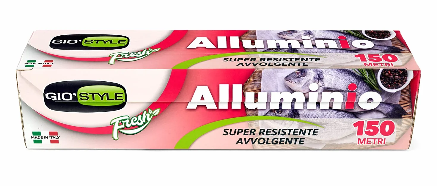 Giostyle Rotolo Alluminio 150 mt