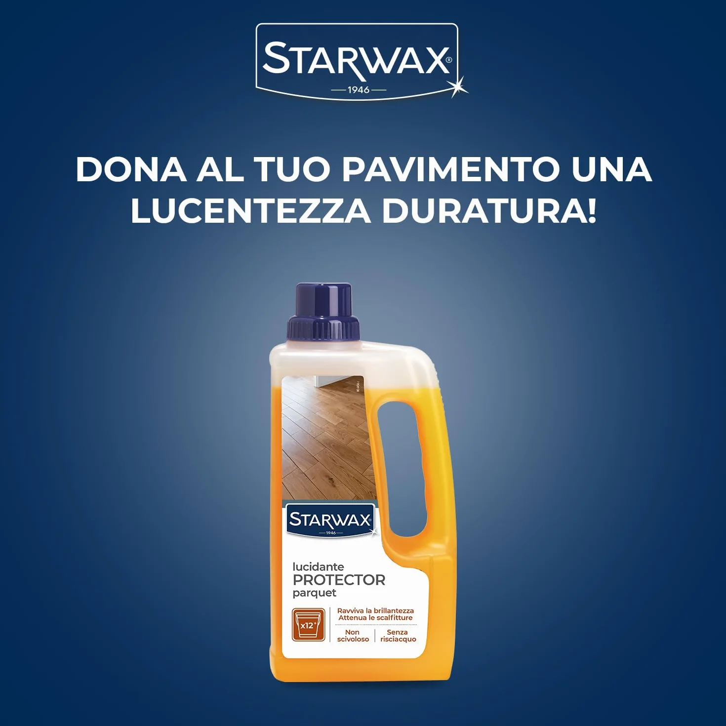 STARWAX Lucidante protector parquet e laminati 1L fino a 750m²