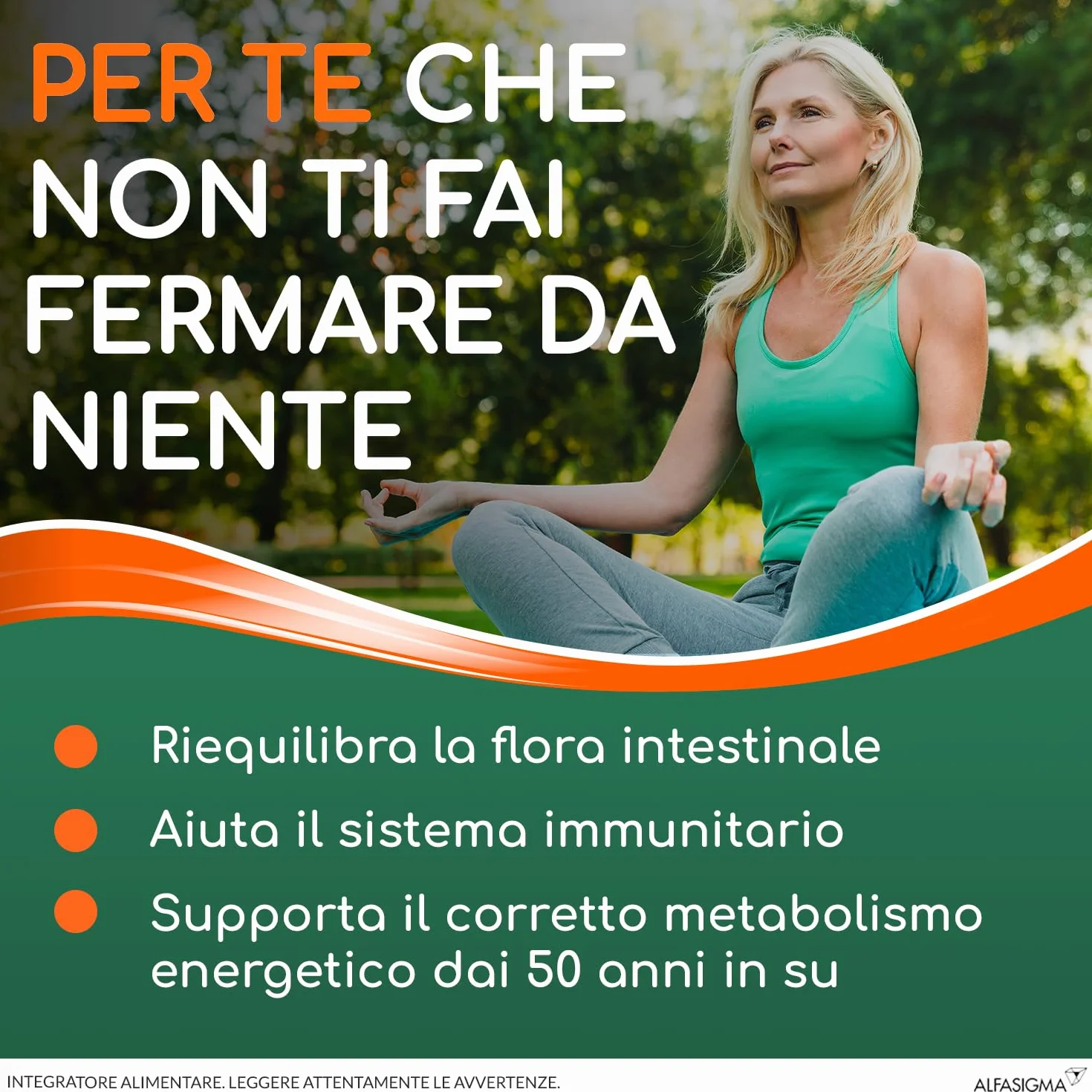 YOVIS Rigenera Probiotici Benessere Intestinale 50 anni 25 Miliardi Fermenti Lattici Calcio Vitamina B12 10 Bustine