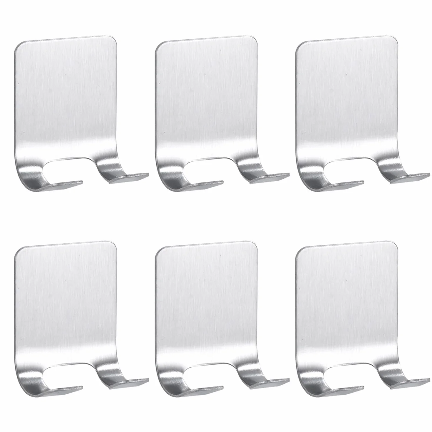 6 Rasoi, Ganci da Ricamo, Ganci per Bagno, Semplici Ganci in Metallo, Adatti per Camere da Letto, Soggiorno, Cucine.