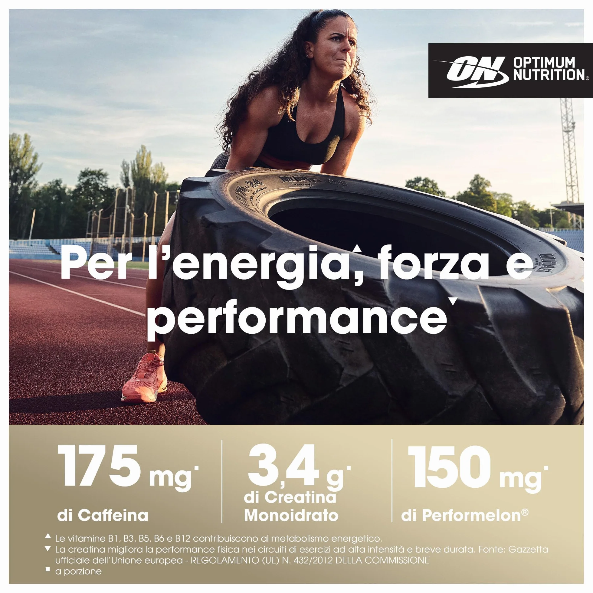 Optimum Nutrition Gold Standard Pre-Workout in Polvere, Gusto Mela Verde, 330g, 30 Porzioni