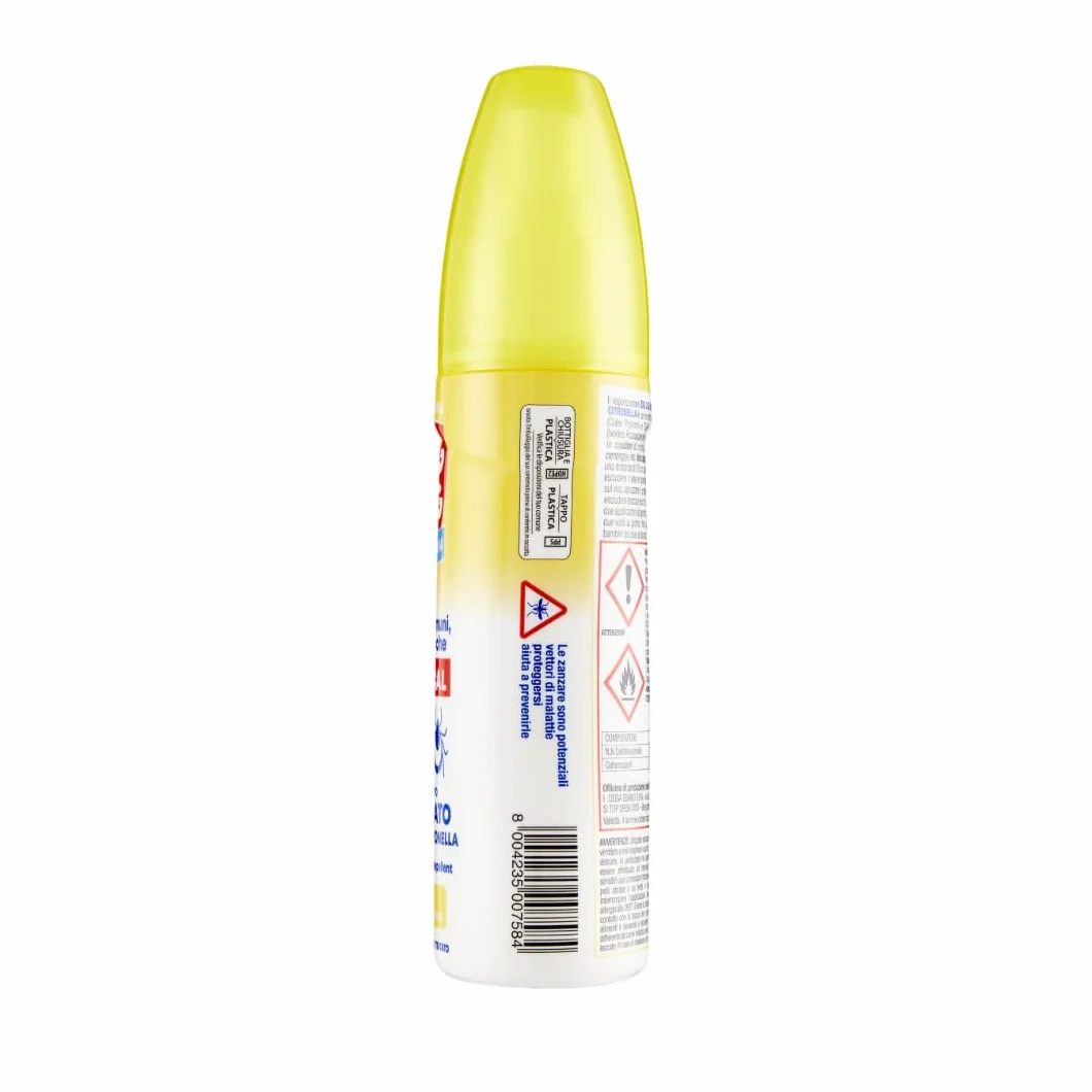 ZIG-ZAG Lozione repellente per zanzare Profumo geranio e citronella 100 ml