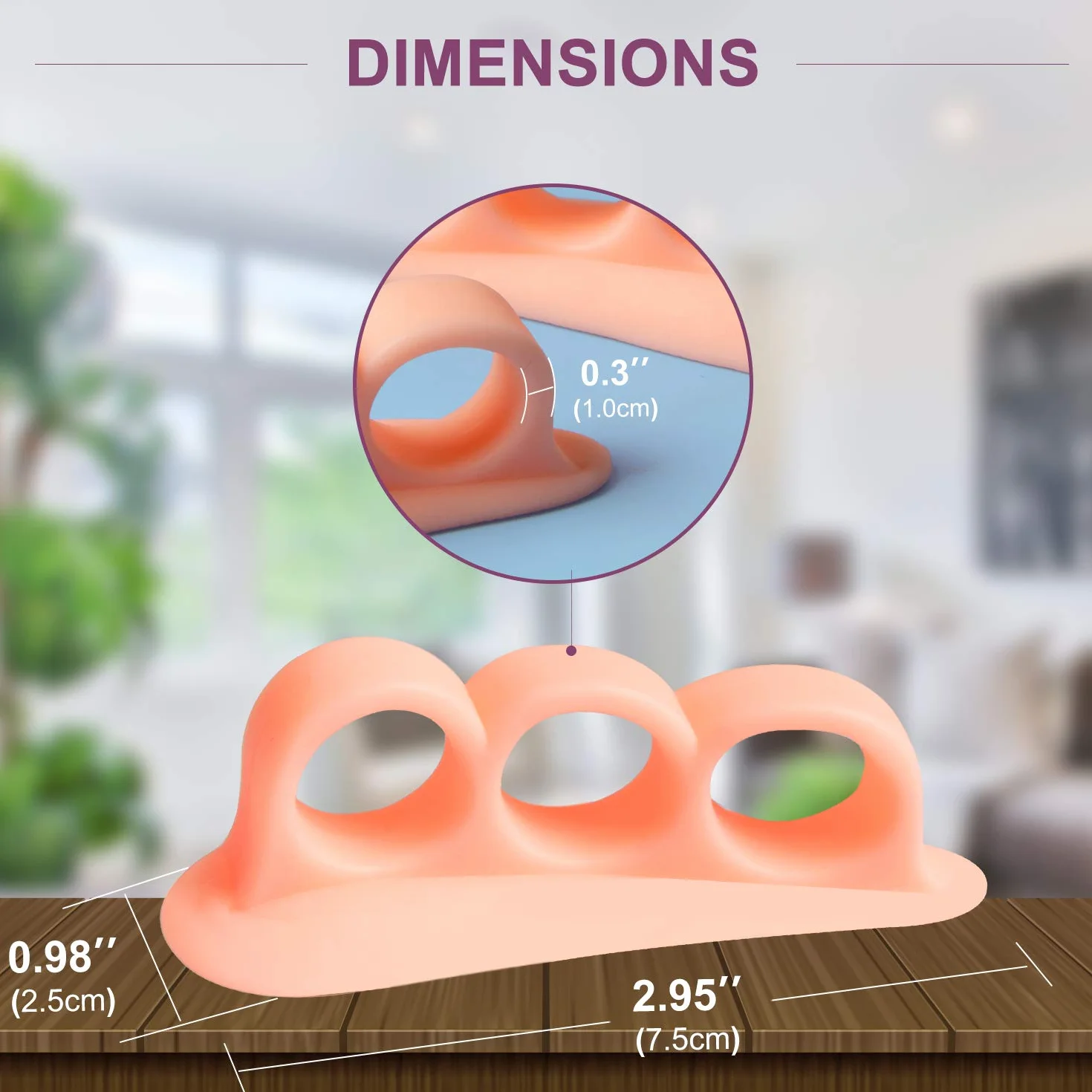 Promifun Separatori Dita Piede in Gel 6 Pezzi – Distanziatori per Dita in Silicone per Dita a Martello