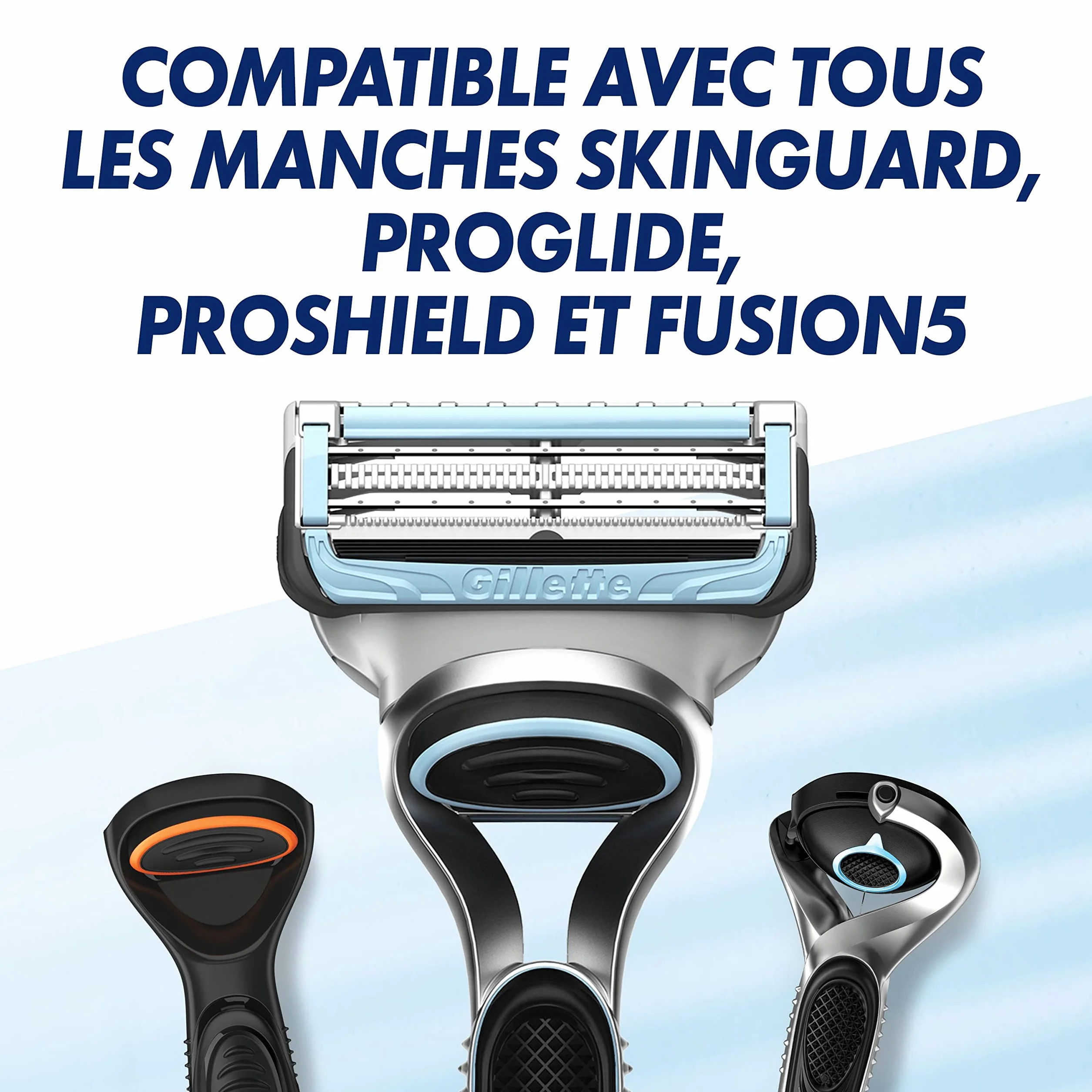 GILLETTE CONTOUR PLUS Lame Comfort con Striscia Lubrificante (Confezione da 2)