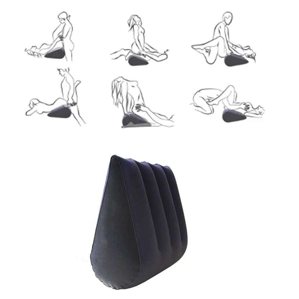 Cuscino triangolare floccato posturale femminile per divano assistenza vita