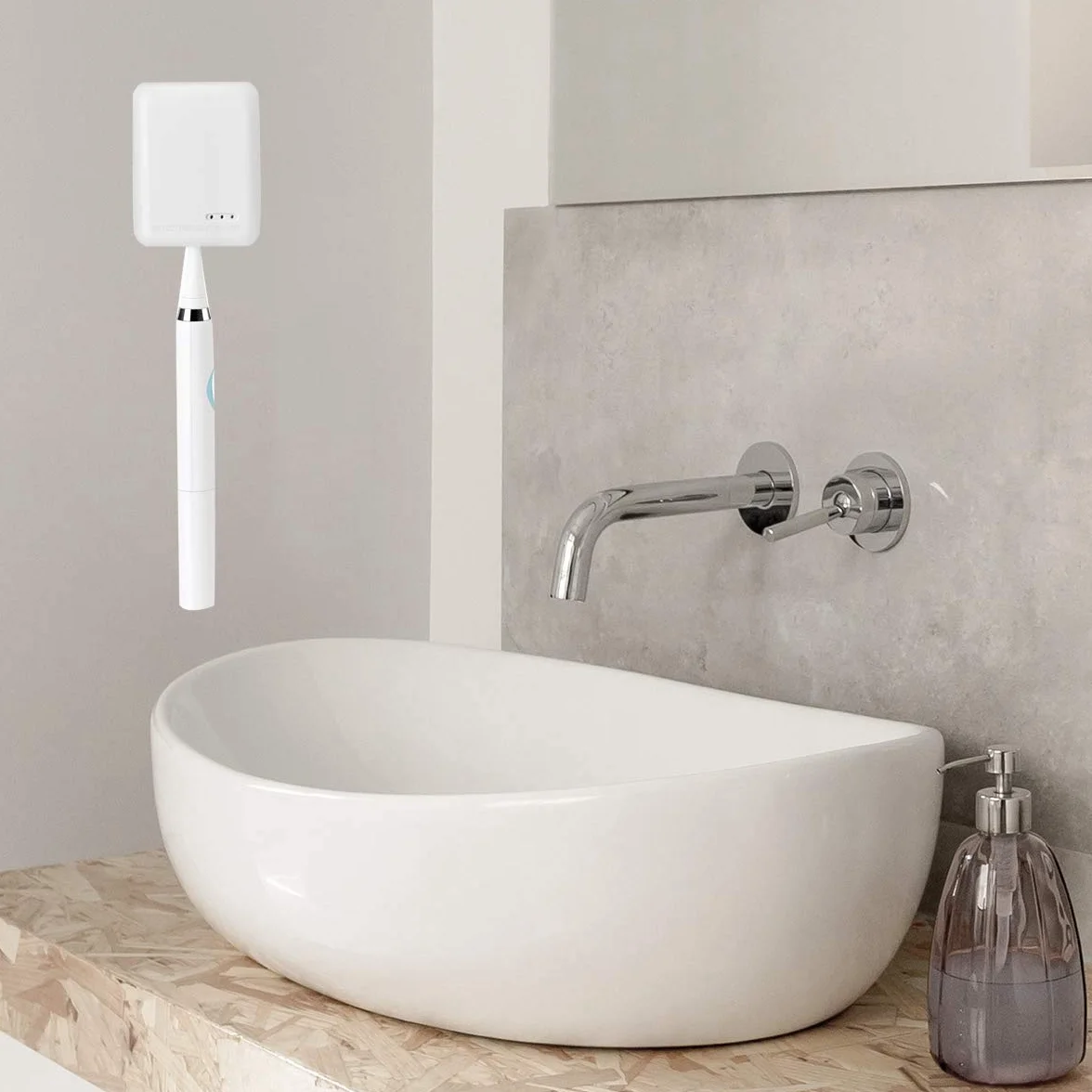 Sterilizzatore Portatile per Spazzolino Singolo Disinfettante Elettrico per Spazzolino Da Denti per Viaggi/Affari/Effetto di Sterilizzazione Domestica Fino un 99,9%