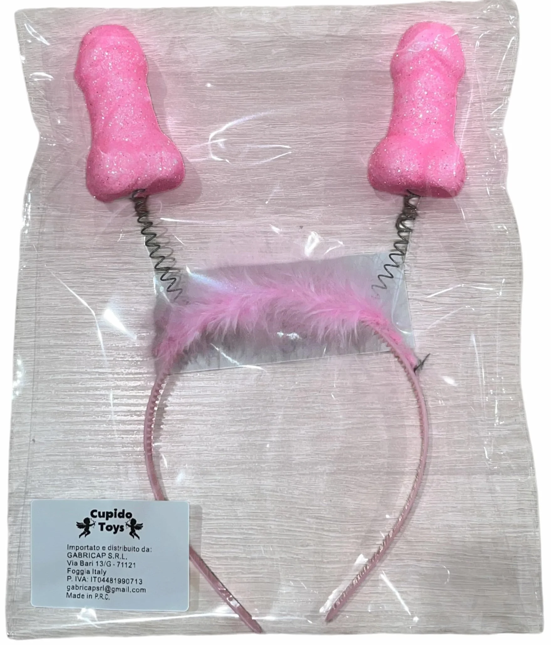 Frontino per Addio al Nubilato, Simpatico Gadget di Addio al Nubilato per la Sposa, Gioco Divertente Bachelorette Party con Antenne Pisello